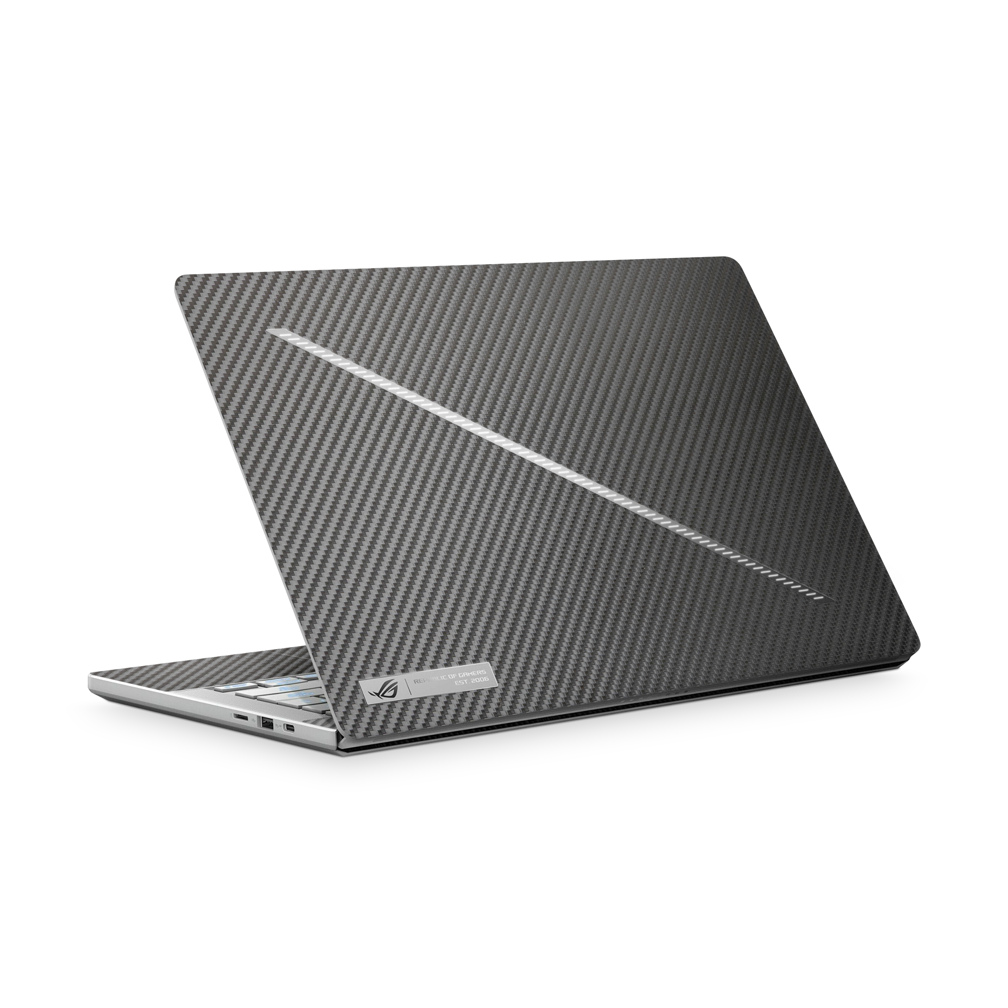 Asus Zephyrus G14 2024 Professional Black Carbon Fiber Skin Wrap Cover