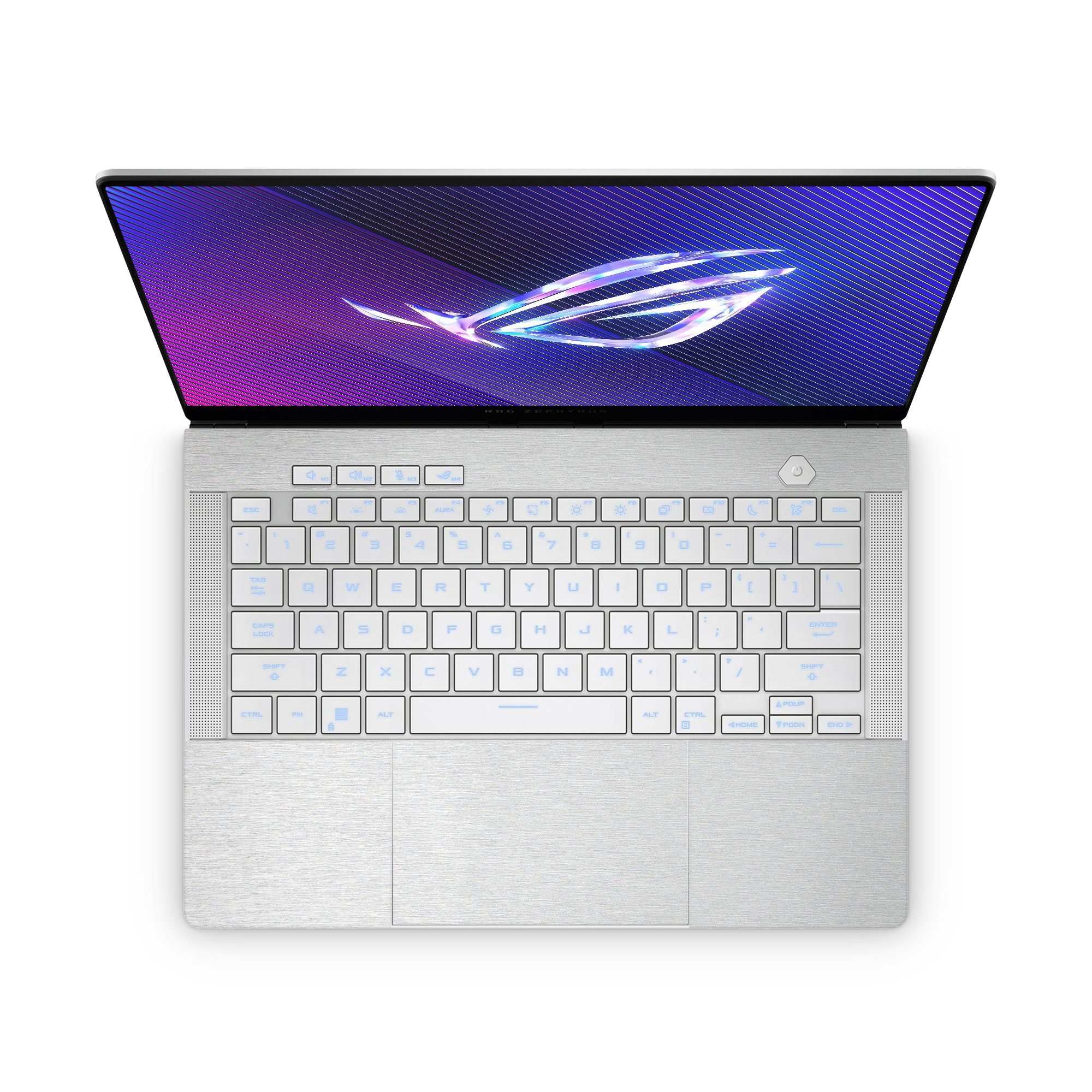 Asus Zephyrus G14 2024 Professional Interior Brushed Aluminum Skin Wrap Cover