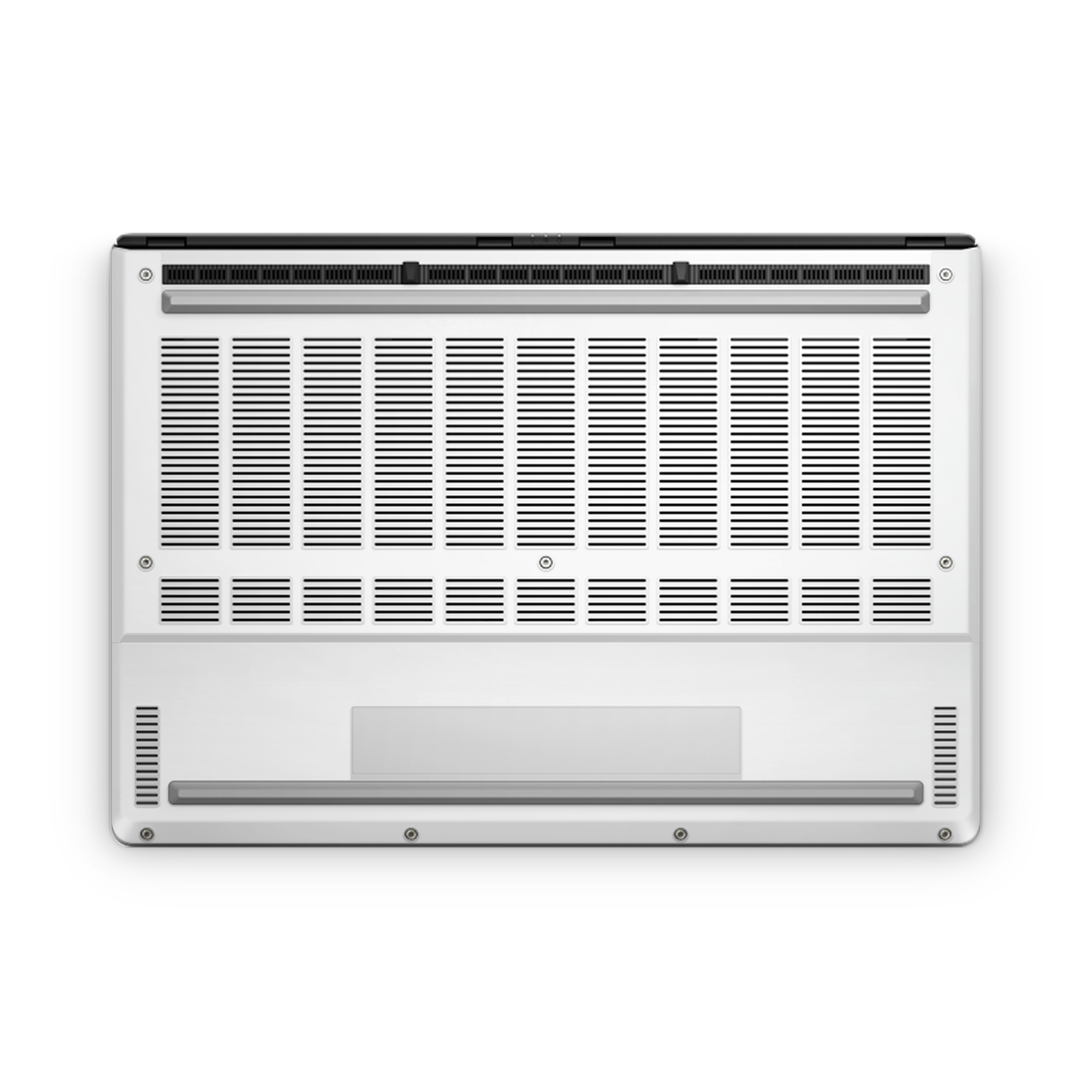 Asus Zephyrus G14 2025 Professional Bottom Satin White Skin Wrap Cover