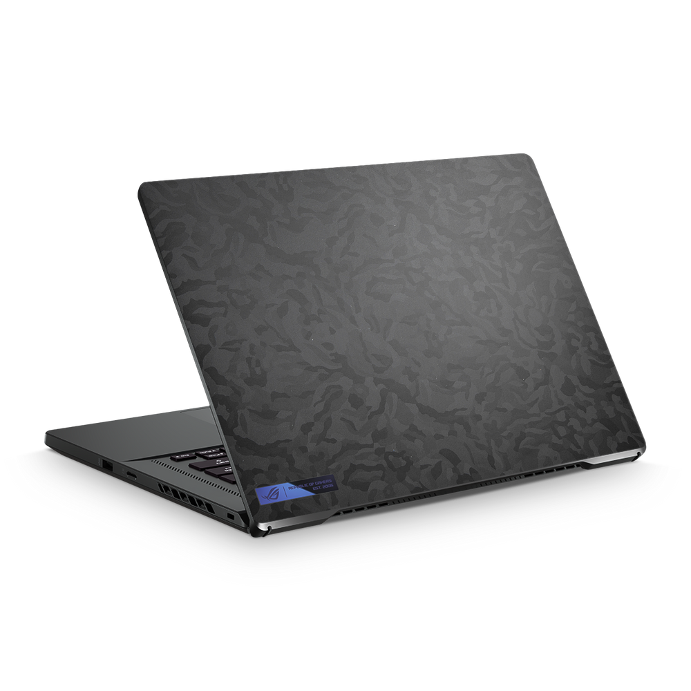 Asus Zephyrus G15 2022 Essentials Black Camo Skin Wrap Cover