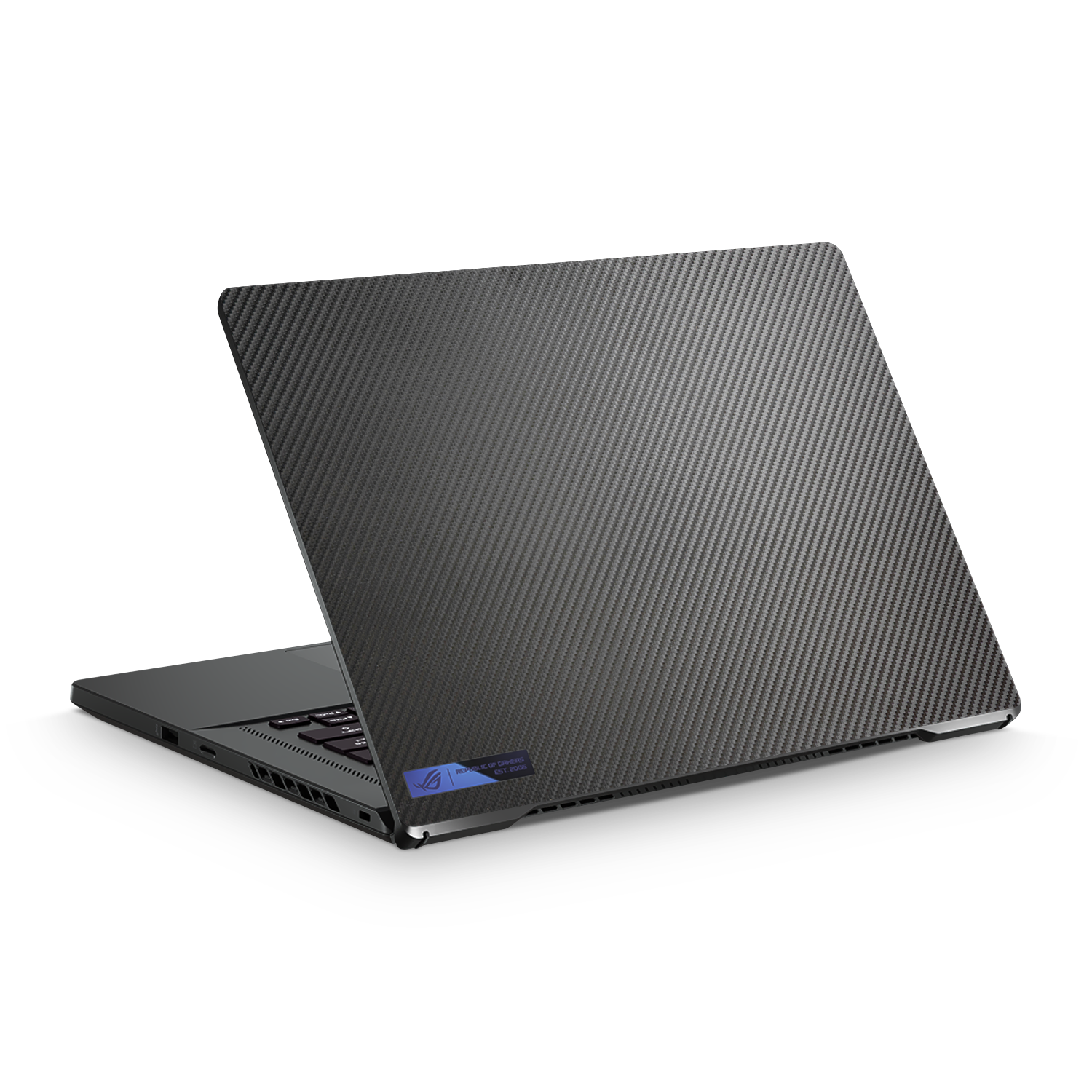 Asus Zephyrus G15 2022 Essentials Black Carbon Fiber Skin Wrap Cover
