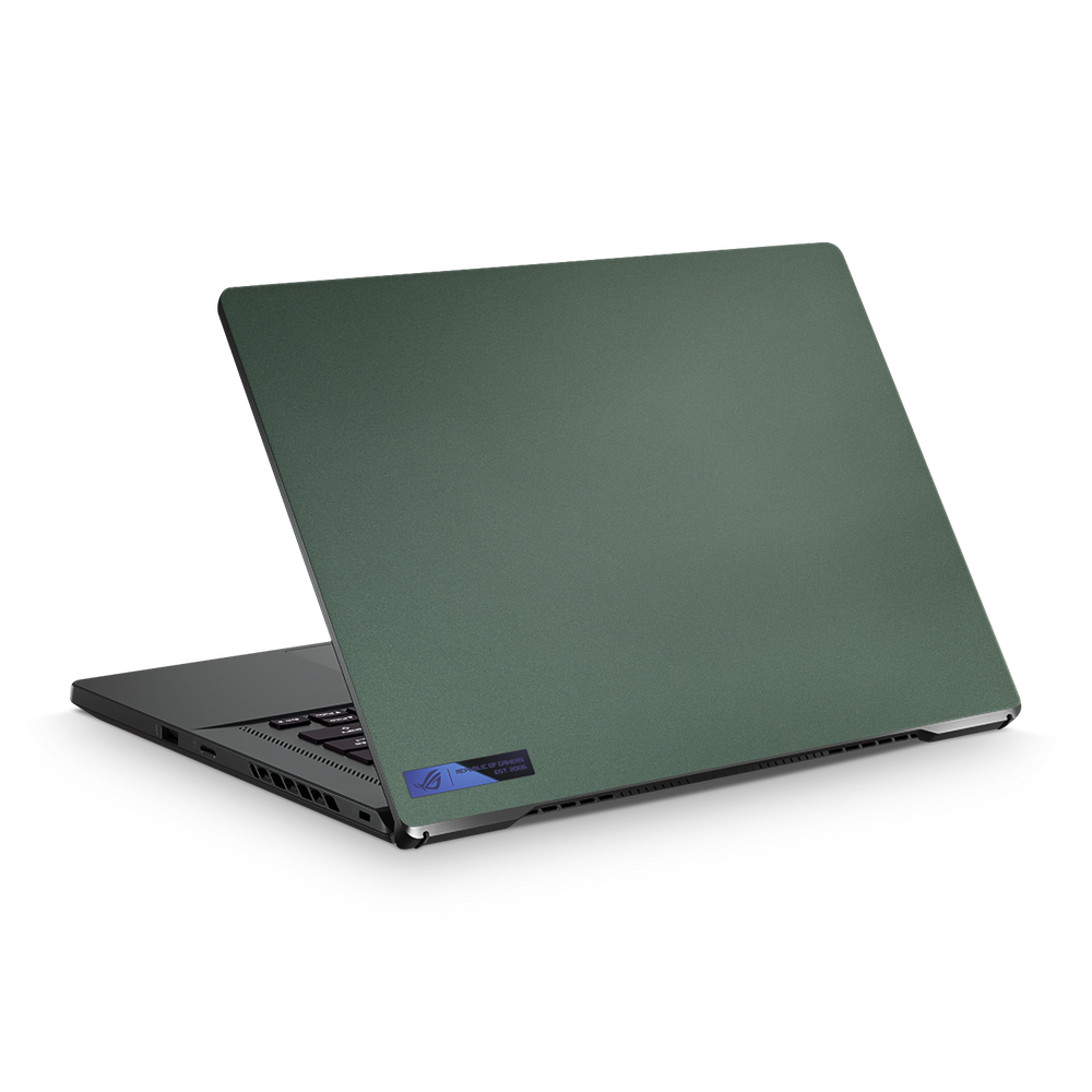 Asus Zephyrus G15 / M16 2021-2022 Essentials Matte Green Metallic Skin Wrap Cover