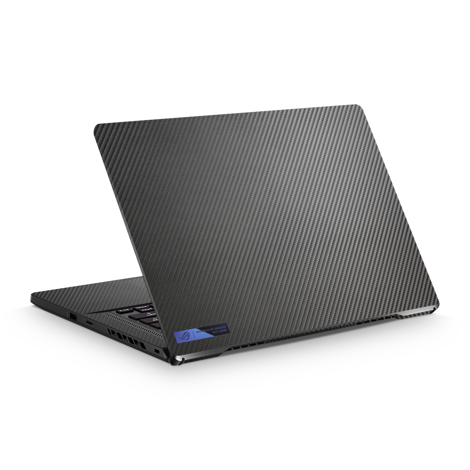 Asus Zephyrus G15 2022 Professional Black Carbon Fiber Skin Wrap Cover