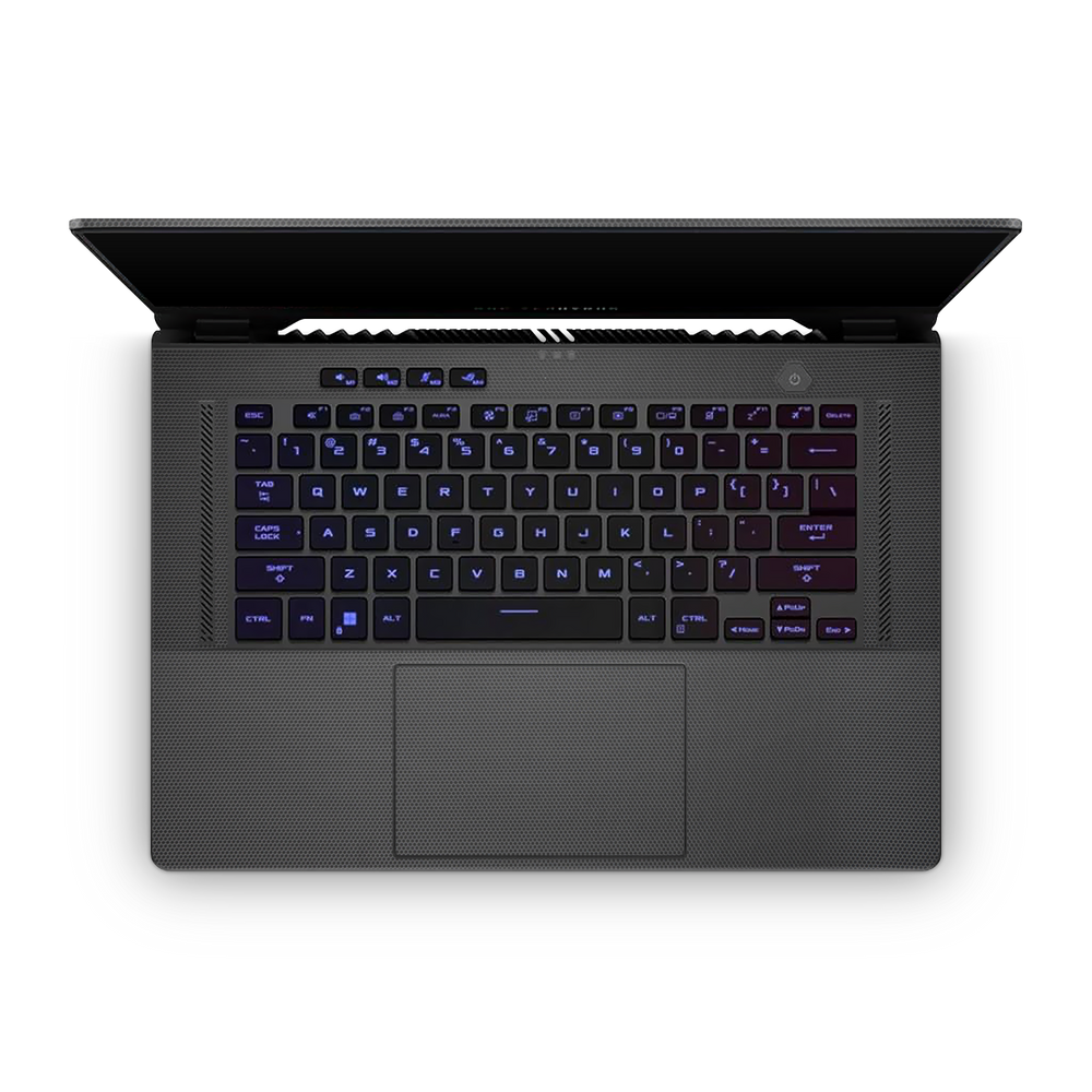 Asus Zephyrus G15 2022 Professional Interior Black Matrix Skin Wrap Cover