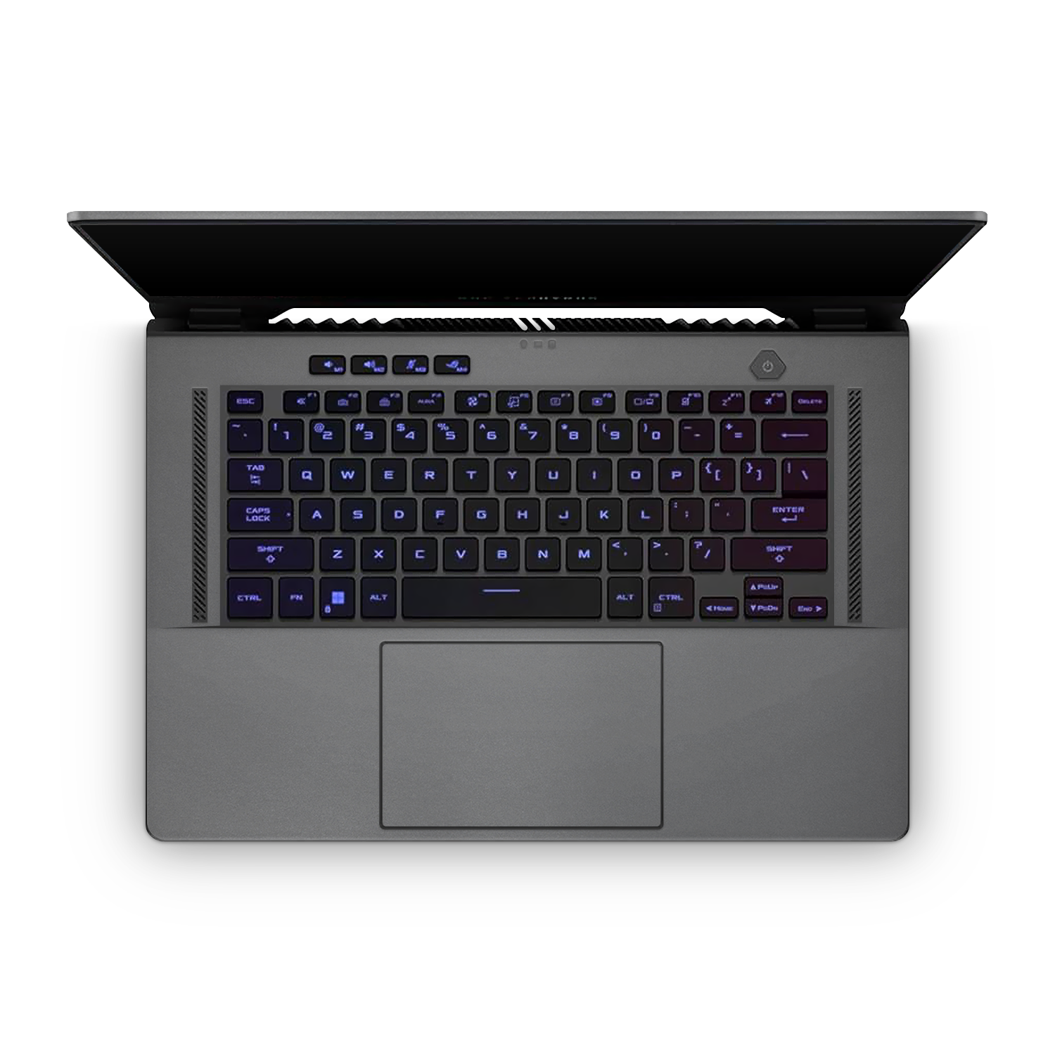Asus Zephyrus G15 2022 Professional Interior Charcoal Grey Skin Wrap Cover