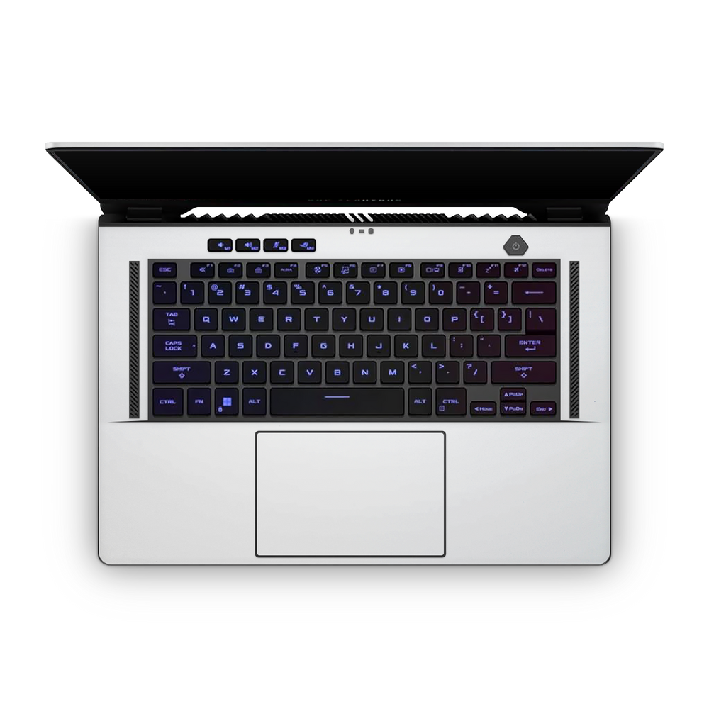 Asus Zephyrus G15 2022 Professional Interior Frosty Vanilla Skin Wrap Cover