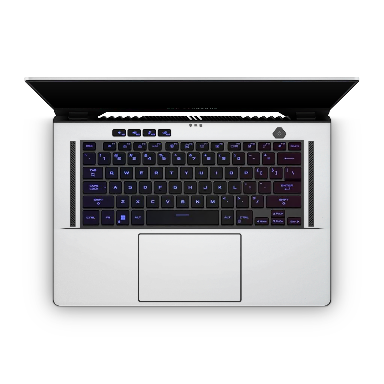 Asus Zephyrus G15 2022 Professional Interior Frosty Vanilla Skin Wrap Cover
