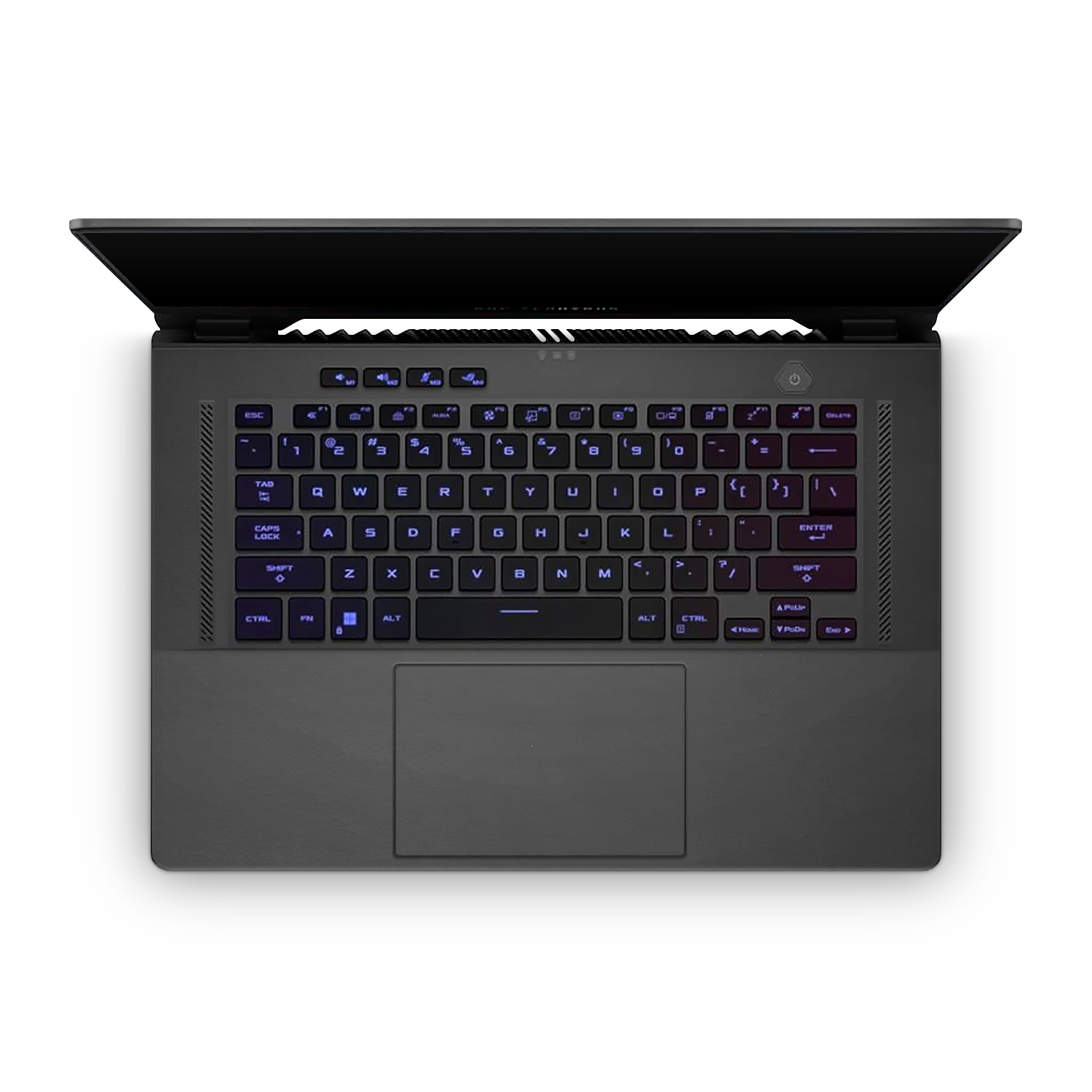 Asus Zephyrus G15 2022 Professional Interior Matte Black Skin Wrap Cover