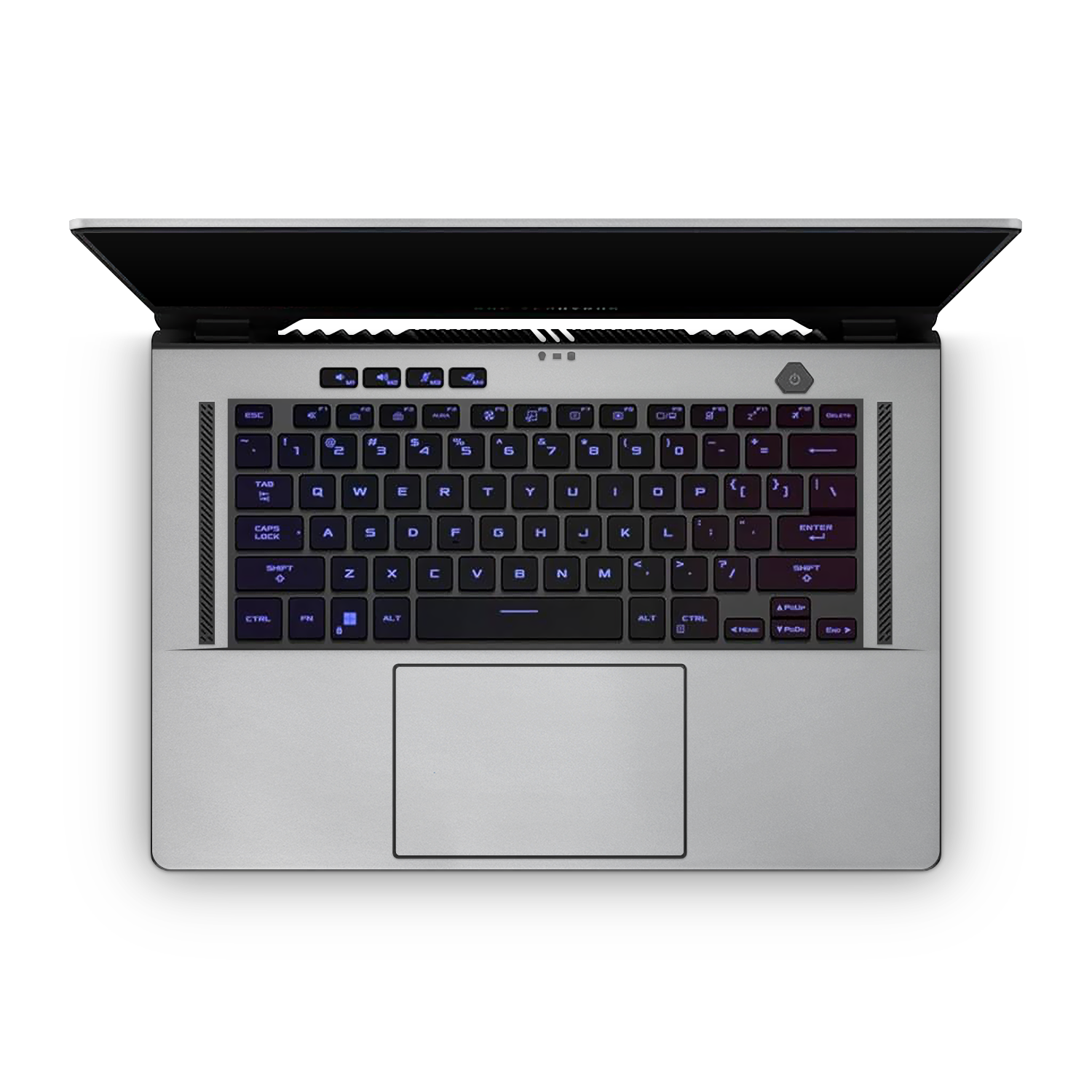 Asus Zephyrus G15 2022 Professional Interior Satin Aluminum Skin Wrap Cover