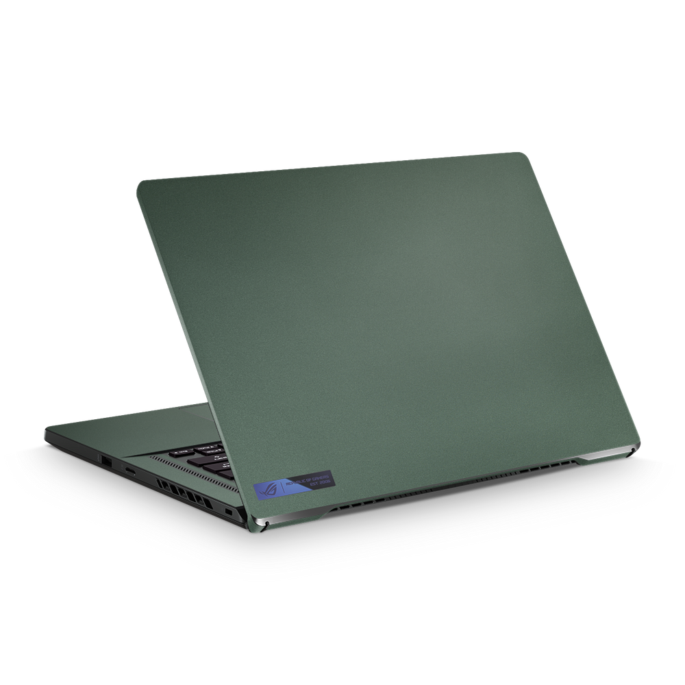 Asus Zephyrus G15 / M16 2021-2022 Professional Matte Green Metallic Skin Wrap Cover