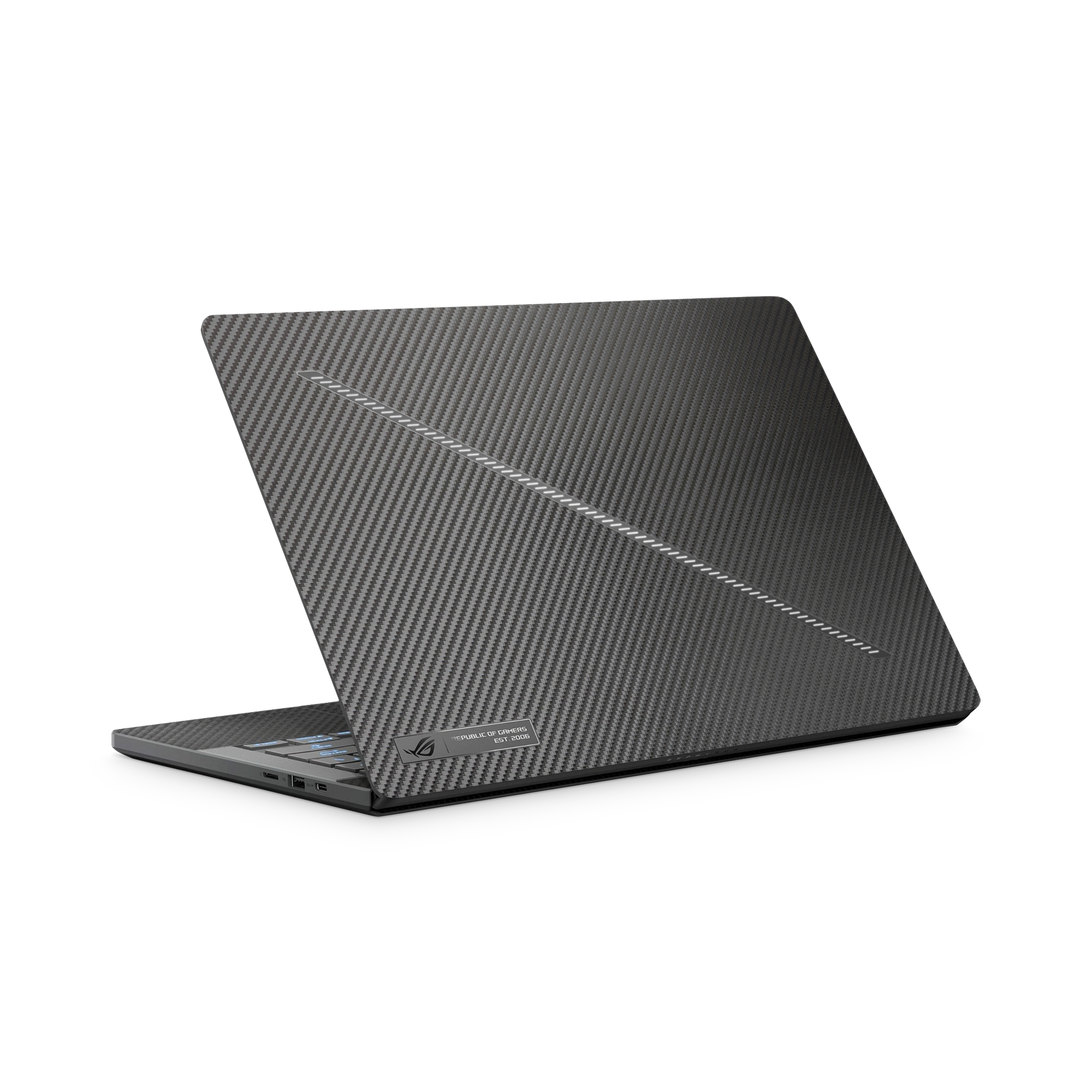 Asus Zephyrus G16 2025 Professional Black Carbon Fiber Skin Wrap Cover