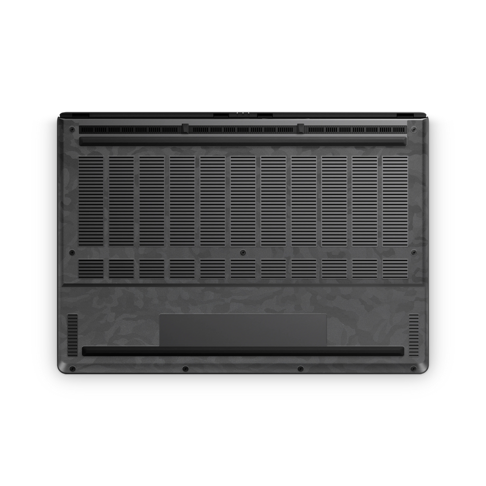 Asus Zephyrus G16 2025 Professional Bottom Black Camo Skin Wrap Cover