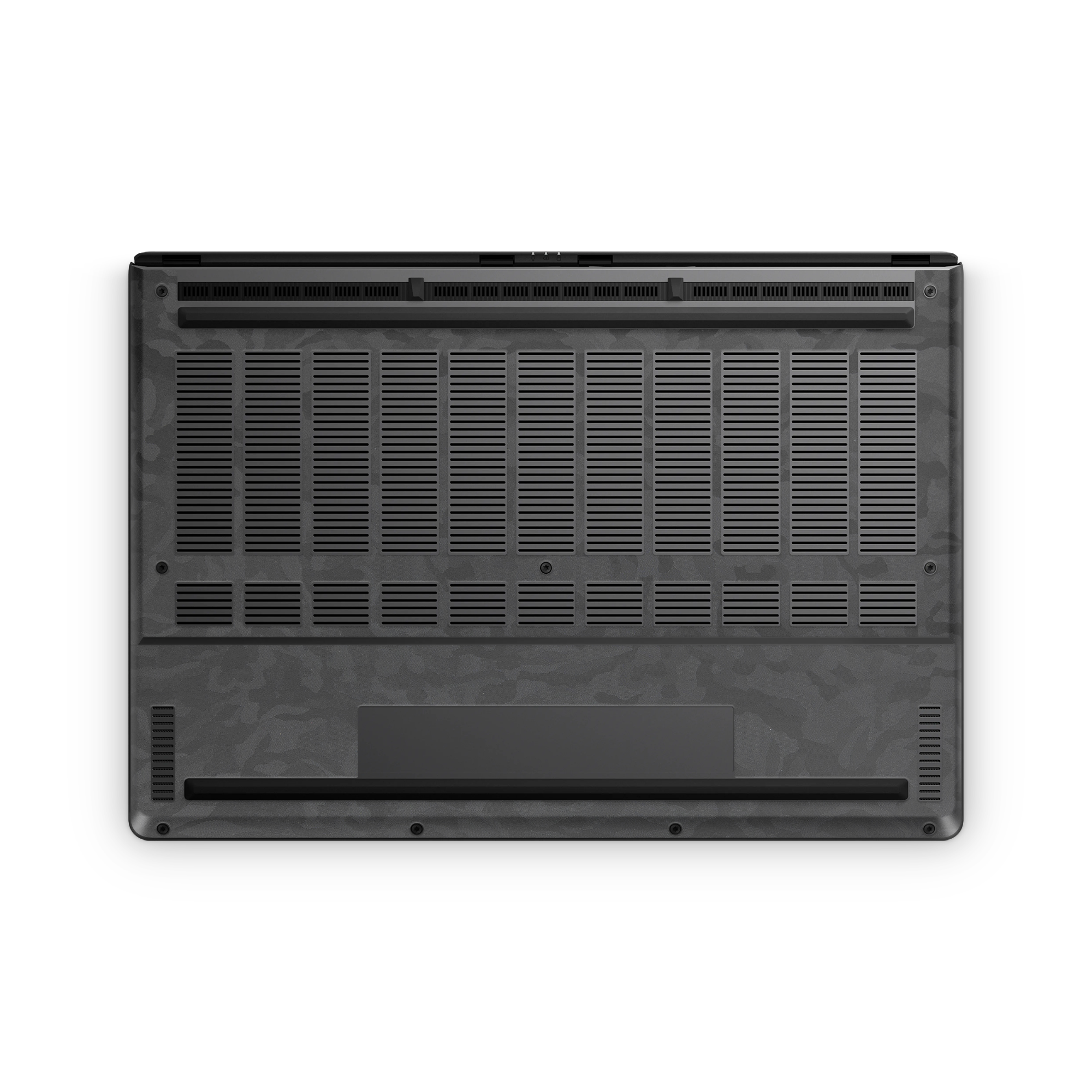 Asus Zephyrus G16 2025 Professional Bottom Black Camo Skin Wrap Cover