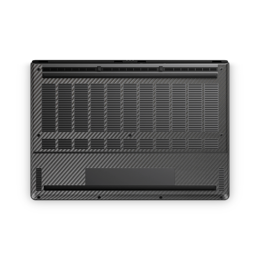 Asus Zephyrus G16 2025 Professional Bottom Black Carbon Fiber Skin Wrap Cover