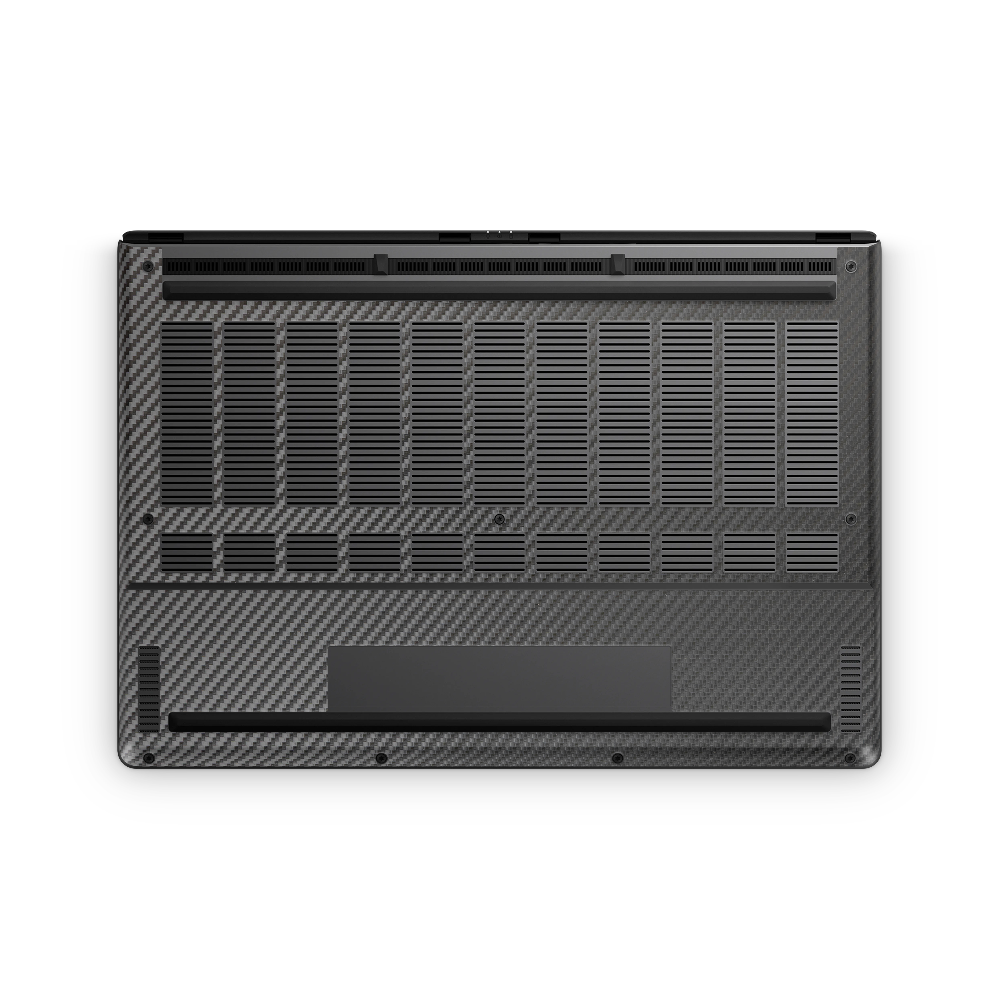 Asus Zephyrus G16 2025 Professional Bottom Black Carbon Fiber Skin Wrap Cover