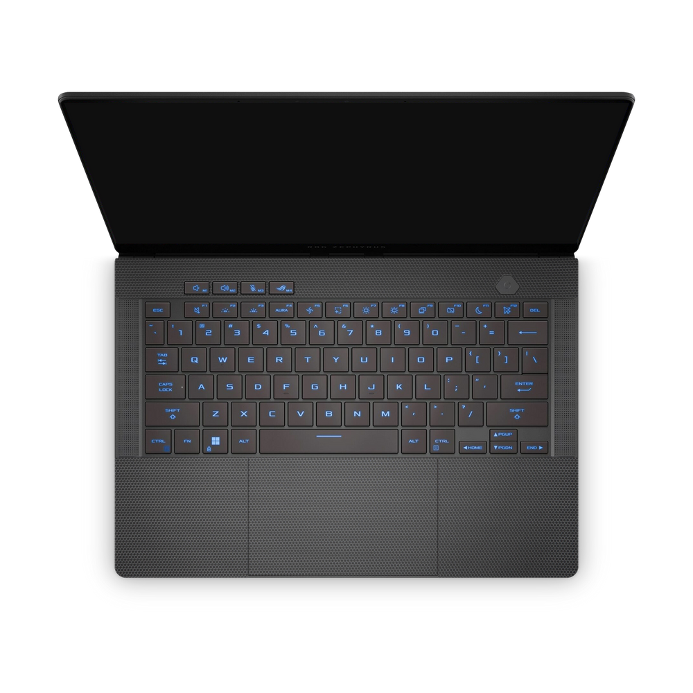 Asus Zephyrus G16 2025 Professional Interior Black Matrix Skin Wrap Cover