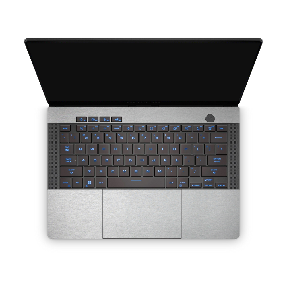 Asus Zephyrus G16 2025 Professional Interior Brushed Aluminum Skin Wrap Cover