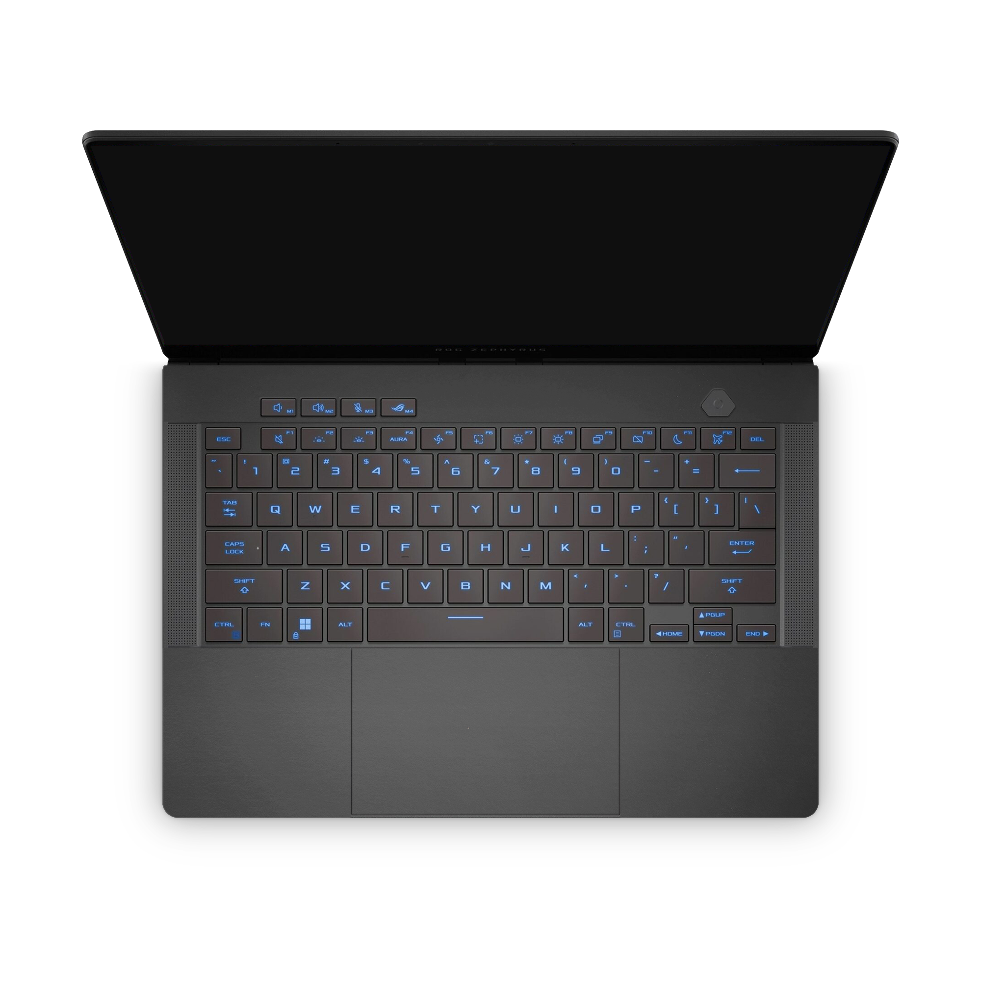 Asus Zephyrus G16 2025 Professional Interior Matte Black Skin Wrap Cover