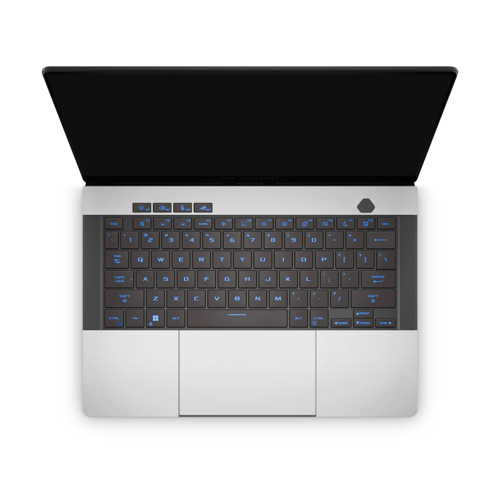 Asus Zephyrus G16 2025 Professional Interior Satin White Skin Wrap Cover