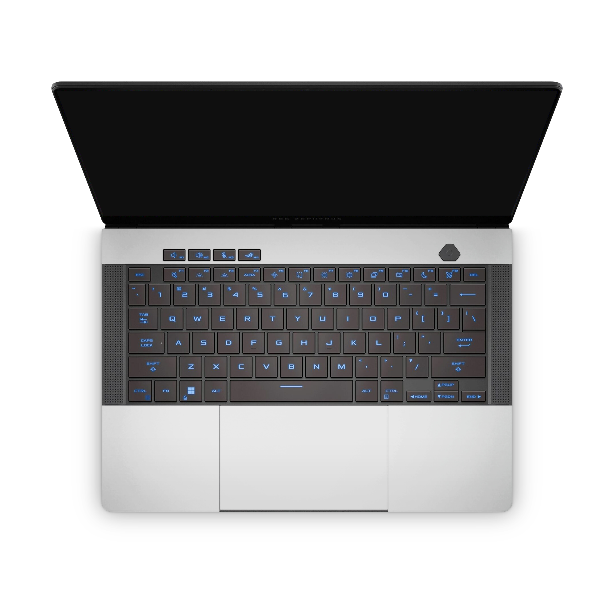 Asus Zephyrus G16 2025 Professional Interior Satin White Skin Wrap Cover