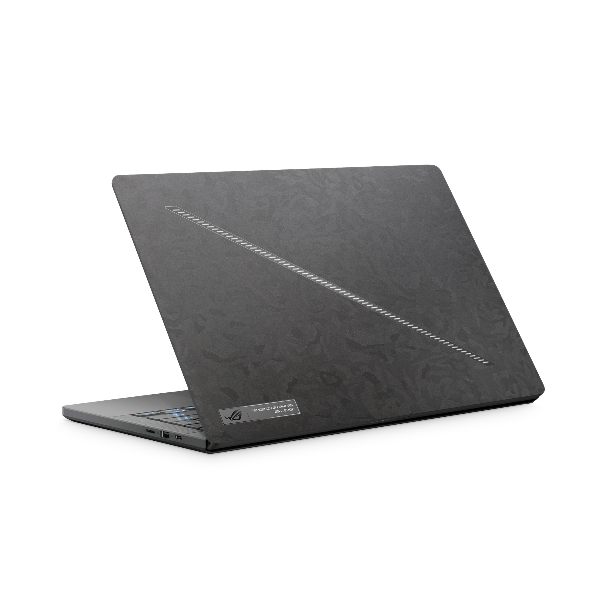 Asus Zephyrus G16 2026 Essentials Black Camo Skin Wrap Cover