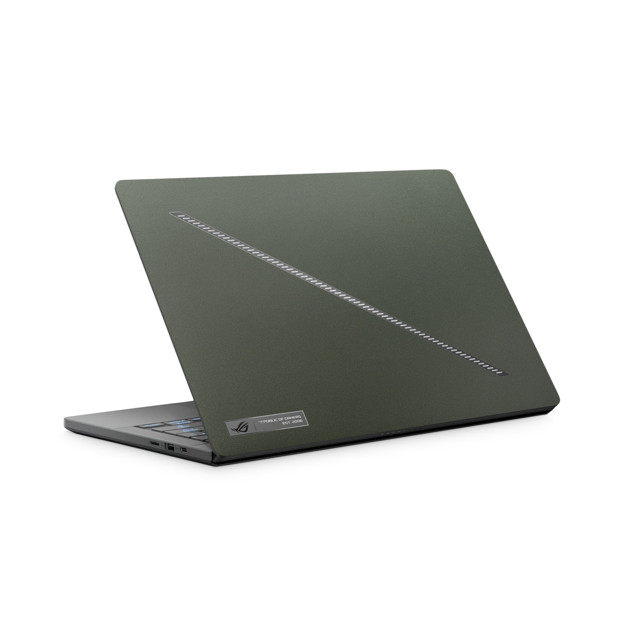 Asus Zephyrus G16 2026 Essentials Matte Green Metallic Skin Wrap Cover