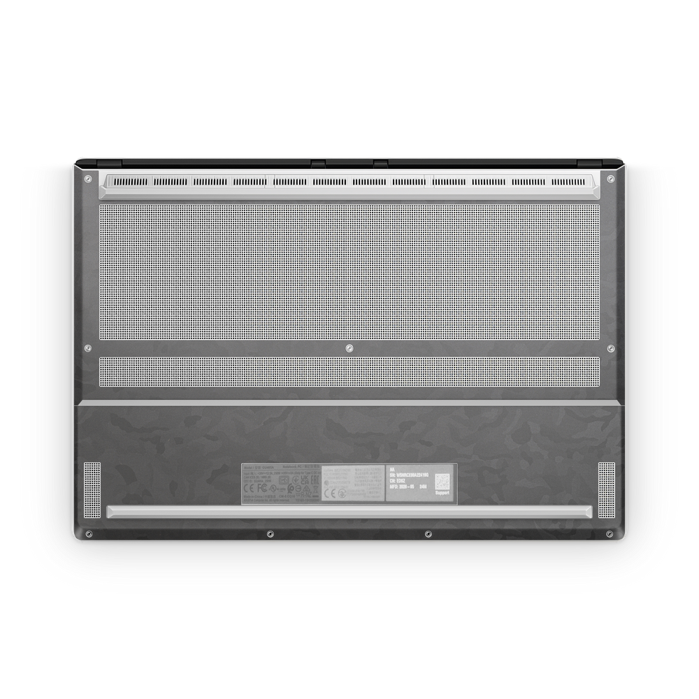 Asus Zephyrus G16 2026 Professional Bottom Black Camo Skin Wrap Cover