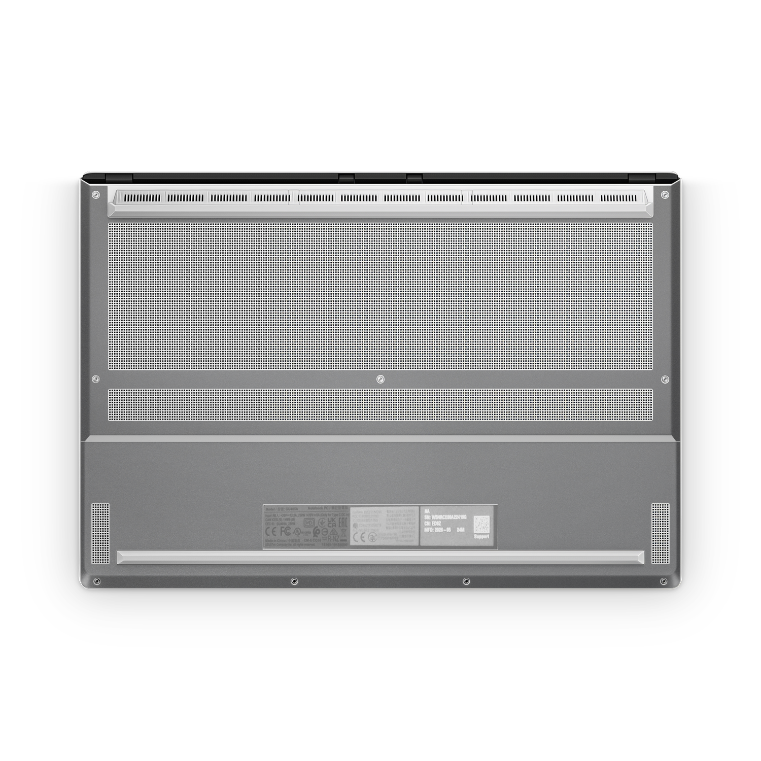Asus Zephyrus G16 2026 Professional Bottom Skin Wrap Cover