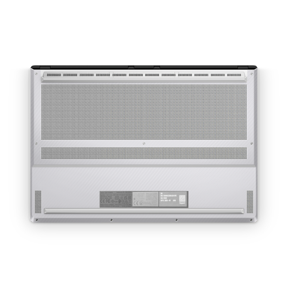 Asus Zephyrus G16 2026 Professional Bottom White Carbon Fiber Skin Wrap Cover