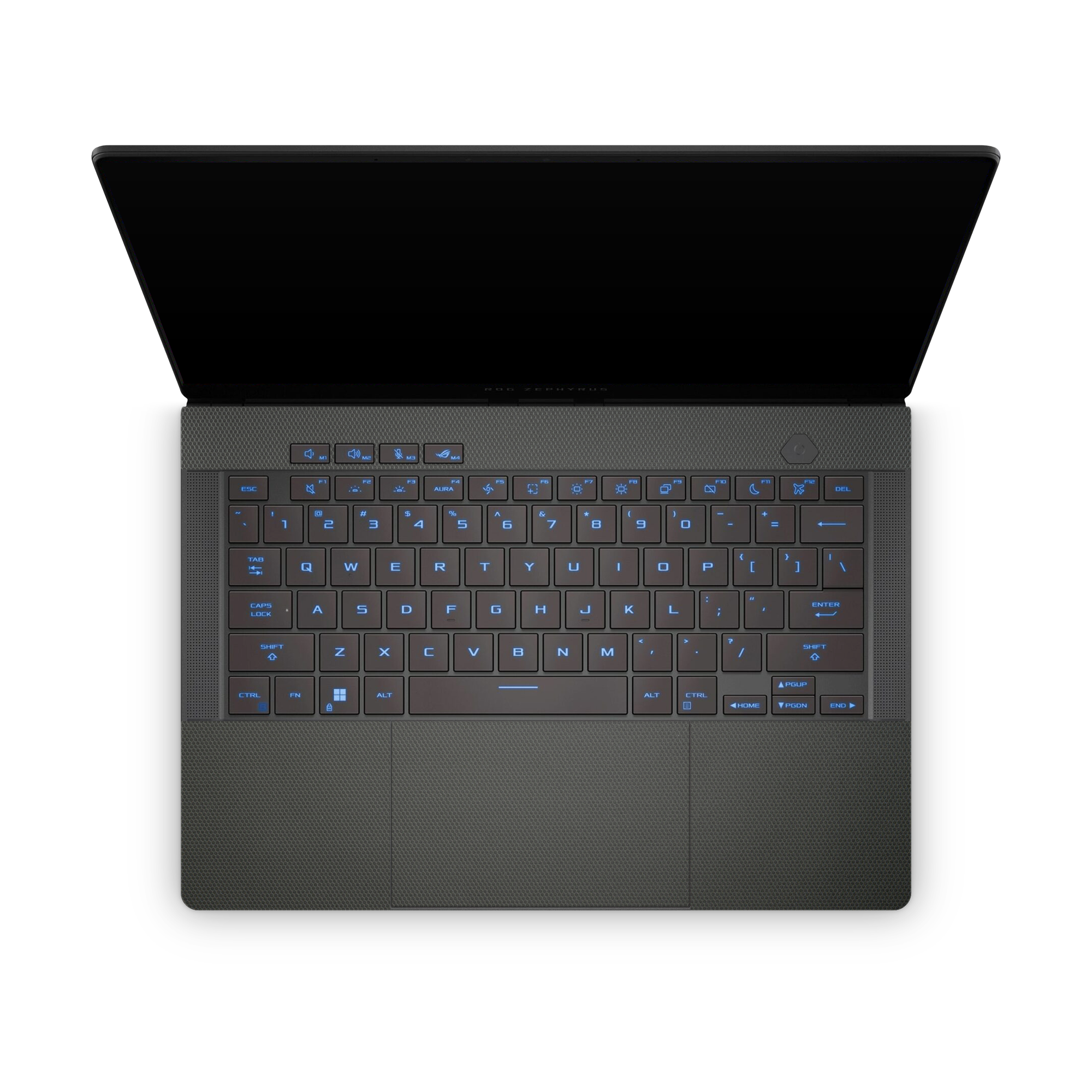 Asus Zephyrus G16 2026 Professional Interior Black Matrix Skin Wrap Cover