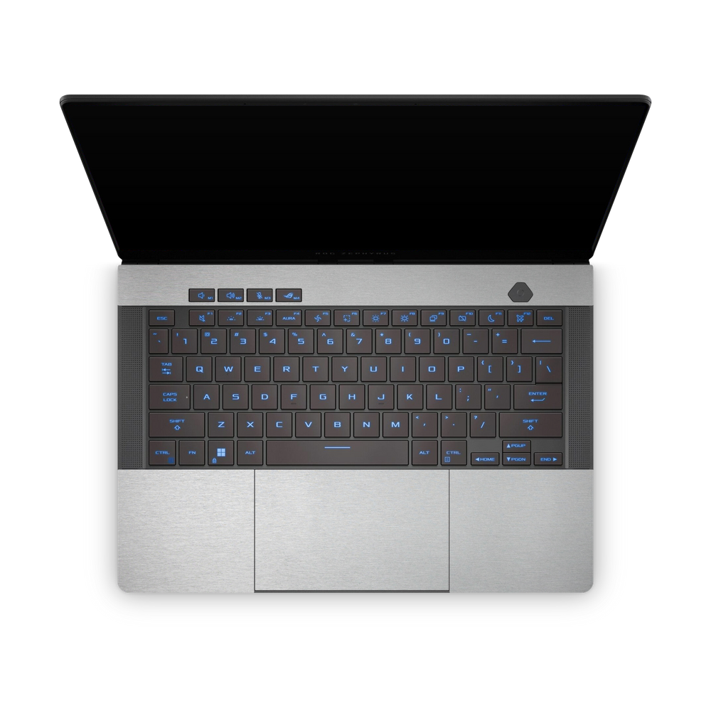 Asus Zephyrus G16 2026 Professional Interior Brushed Aluminum Skin Wrap Cover