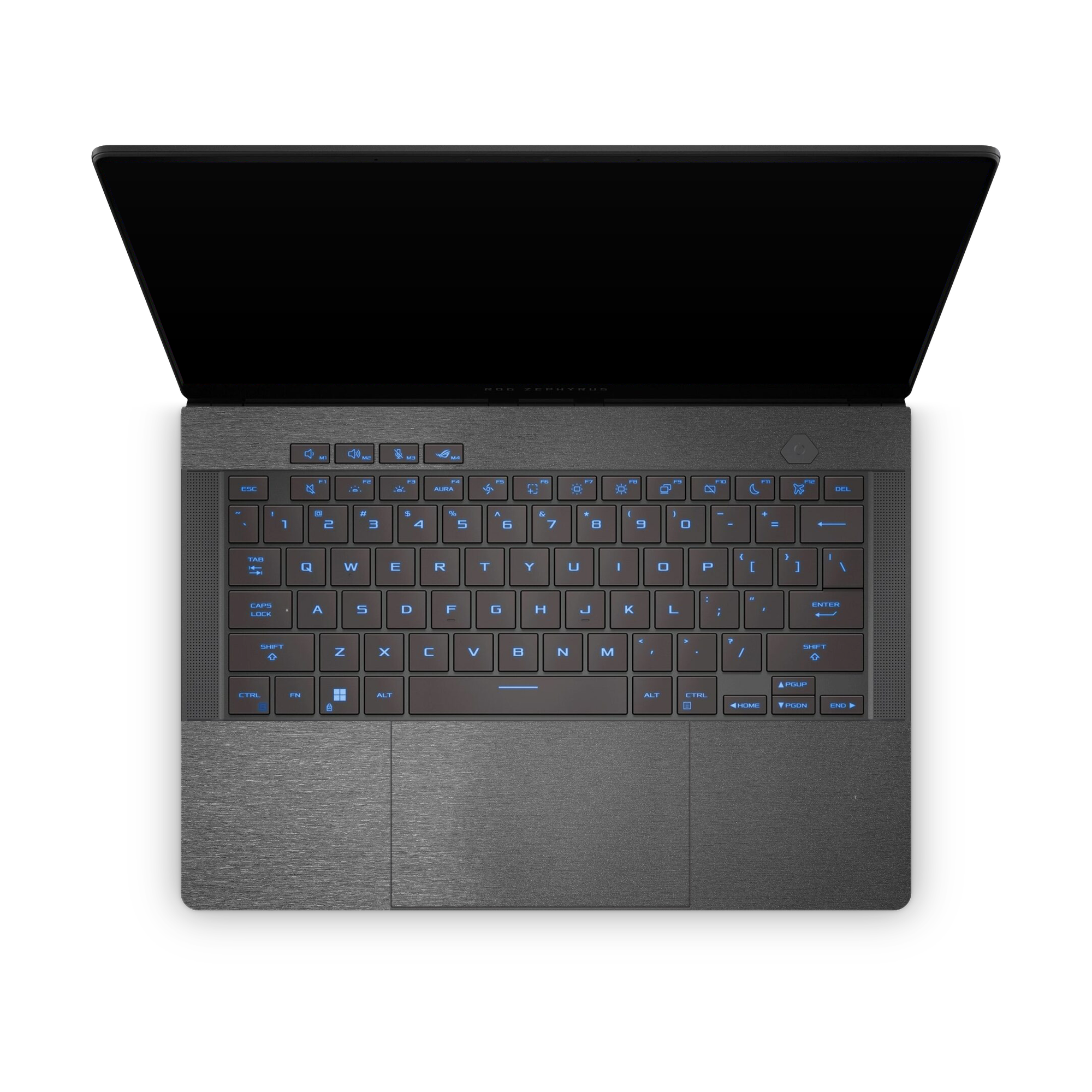 Asus Zephyrus G16 2026 Professional Interior Brushed Black Skin Wrap Cover