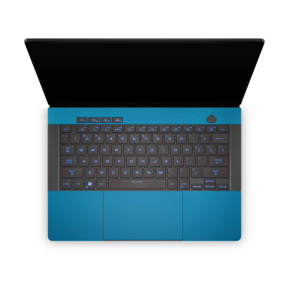 Asus Zephyrus G16 2026 Professional Interior Satin Ocean Shimmer Skin Wrap Cover