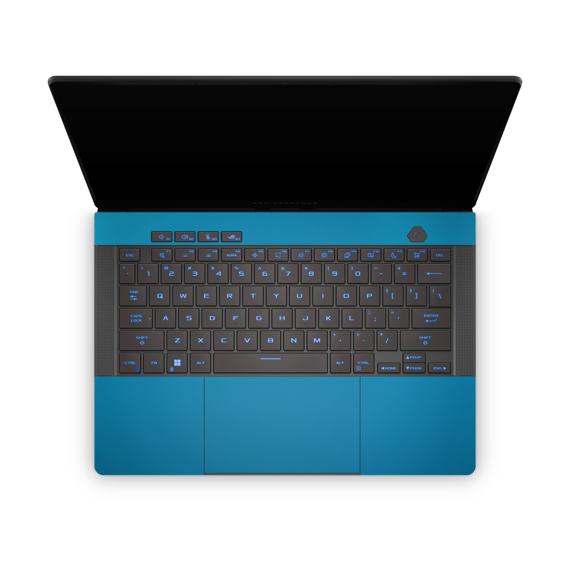 Asus Zephyrus G16 2026 Professional Interior Satin Ocean Shimmer Skin Wrap Cover