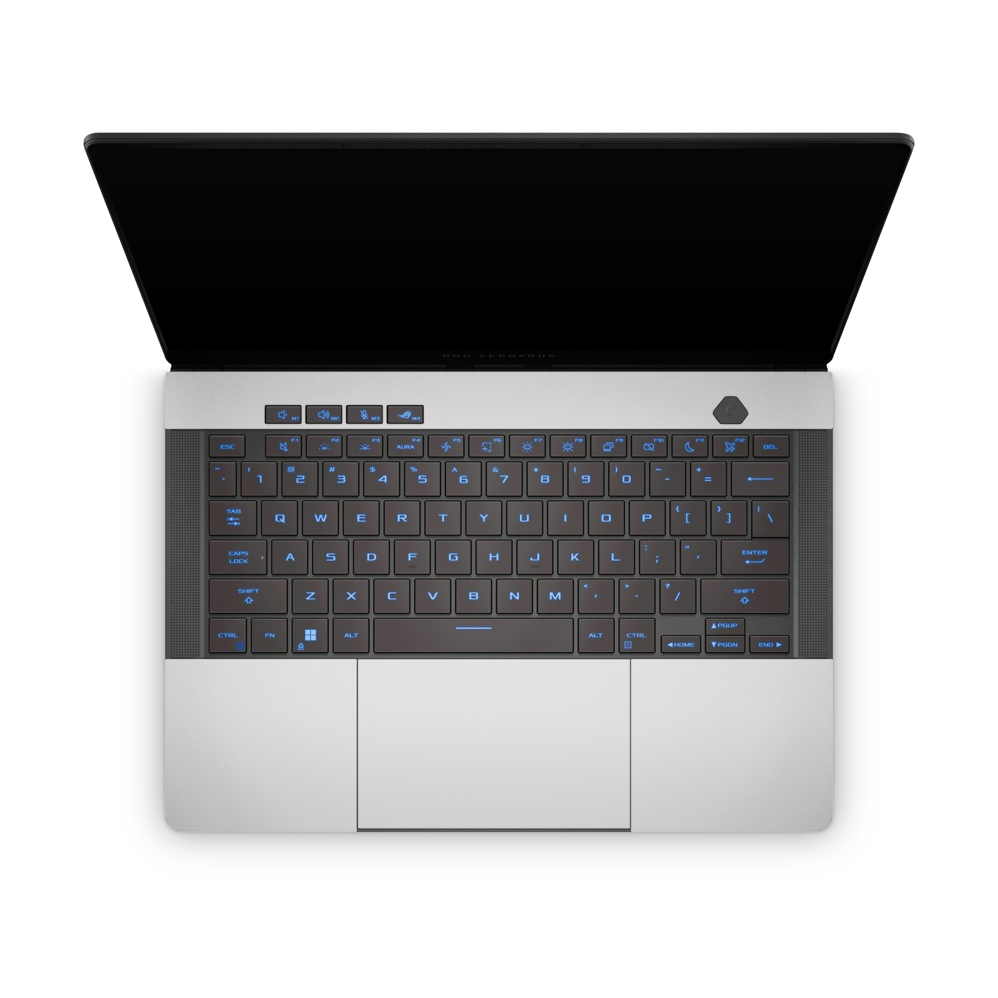 Asus Zephyrus G16 2026 Professional Interior Satin White Skin Wrap Cover