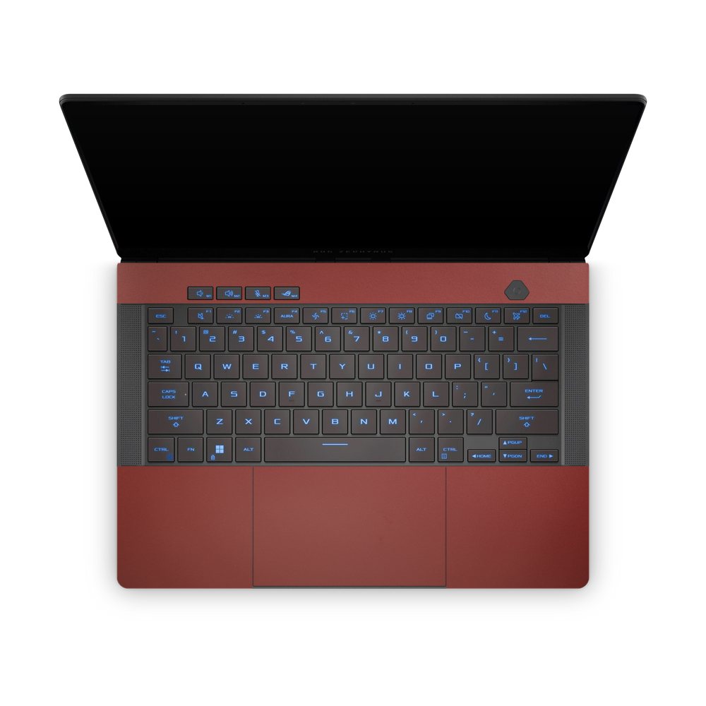 Asus Zephyrus G16 2026 Professional Interior Vampire Red Skin Wrap Cover