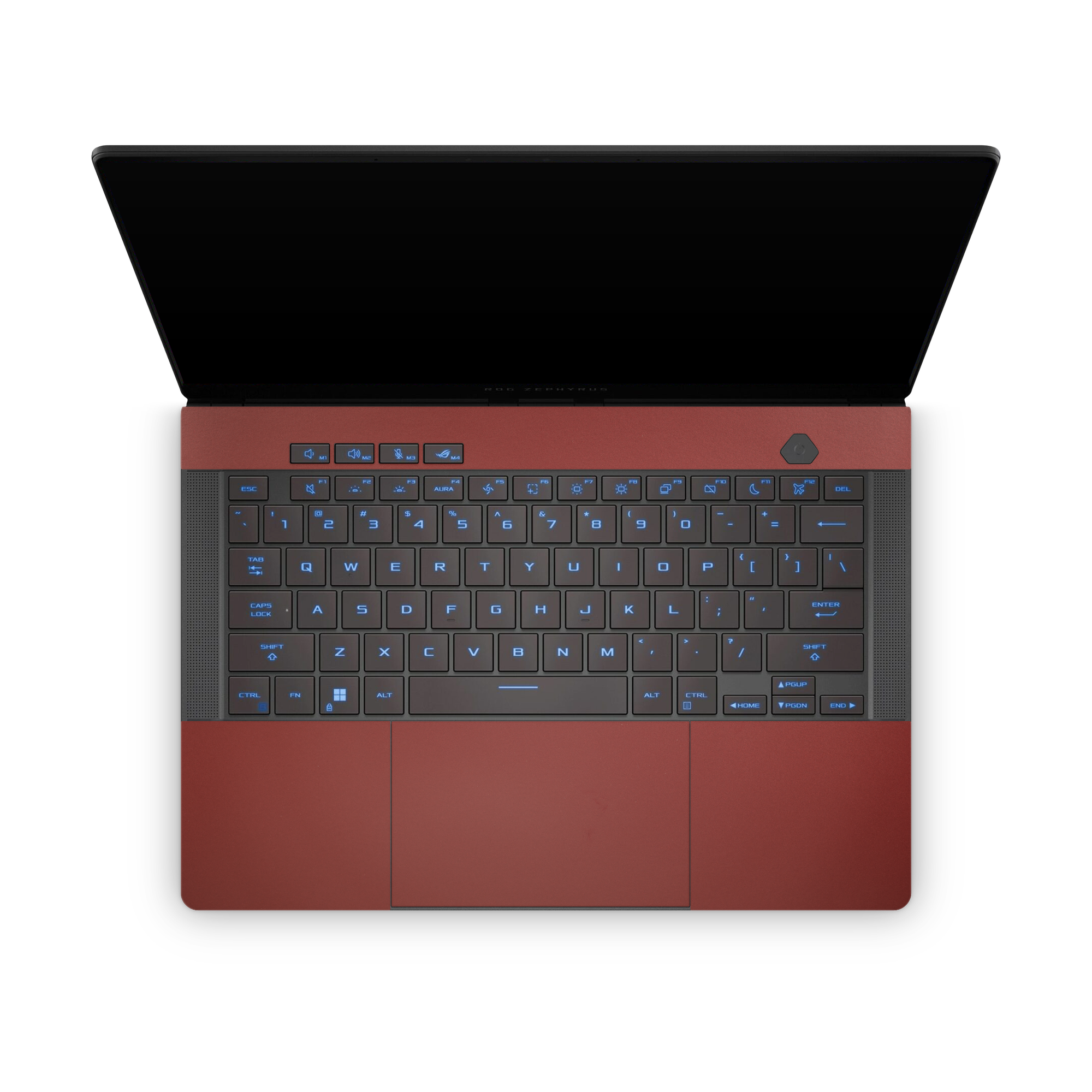 Asus Zephyrus G16 2026 Professional Interior Vampire Red Skin Wrap Cover