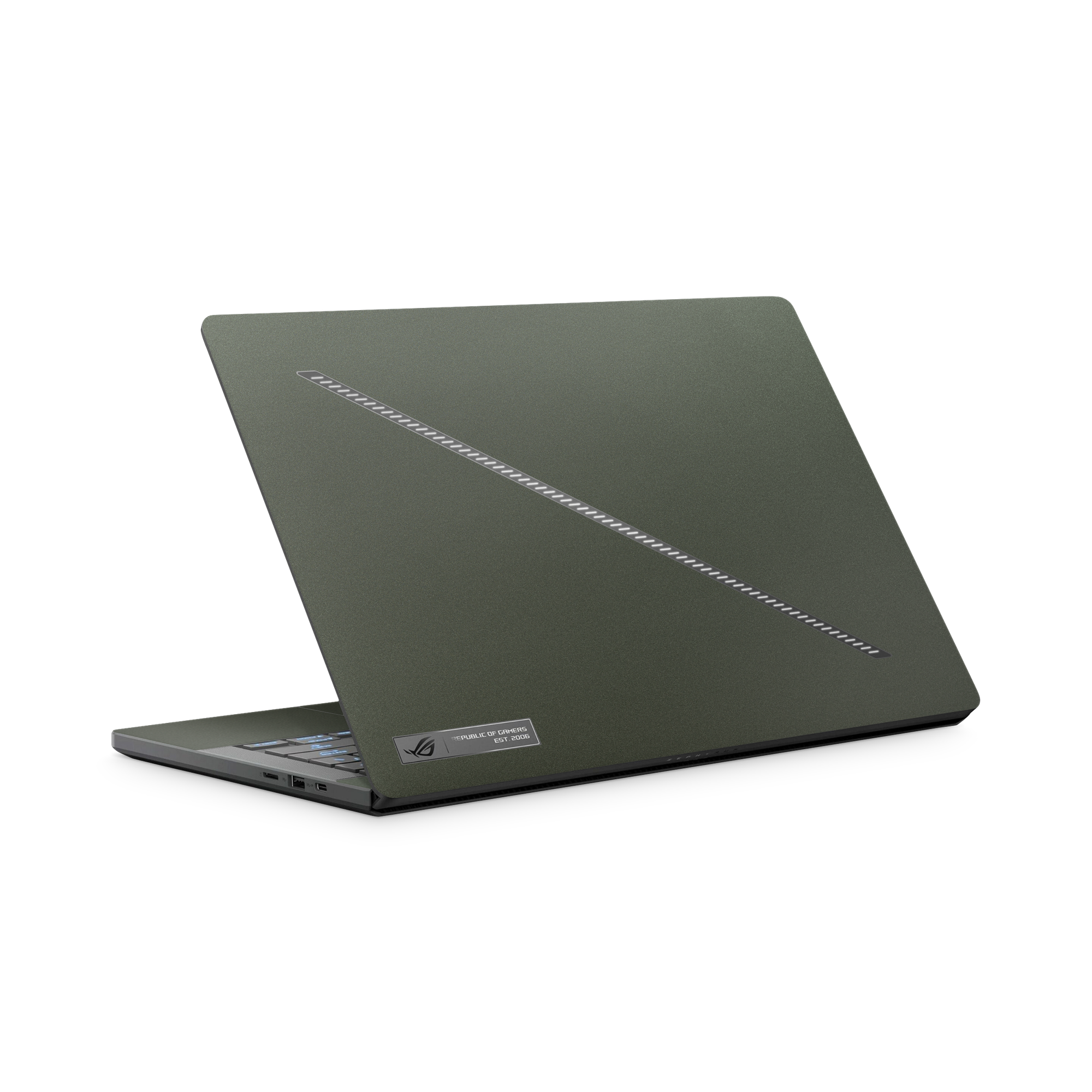 Asus Zephyrus G16 2026 Professional Matte Green Metallic Skin Wrap Cover