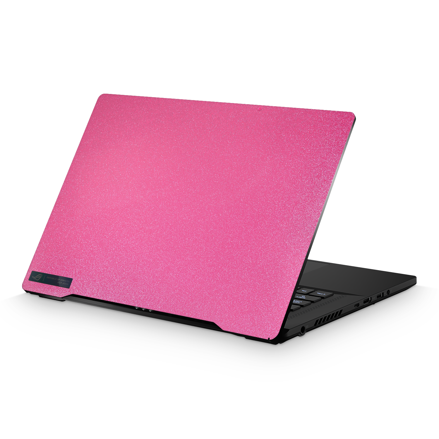 Asus Zephyrus M16 2023 Essentials Pink Glitterbomb Skin Wrap Cover