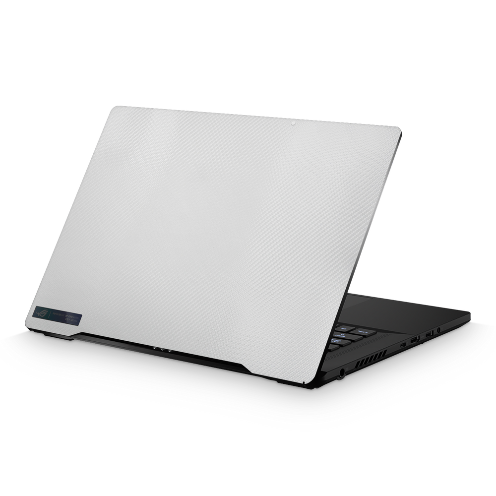 Asus Zephyrus M16 2023 Essentials White Carbon Fiber Skin Wrap Cover
