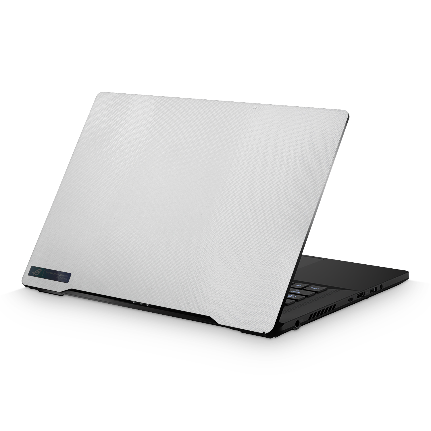 Asus Zephyrus M16 2023 Essentials White Carbon Fiber Skin Wrap Cover