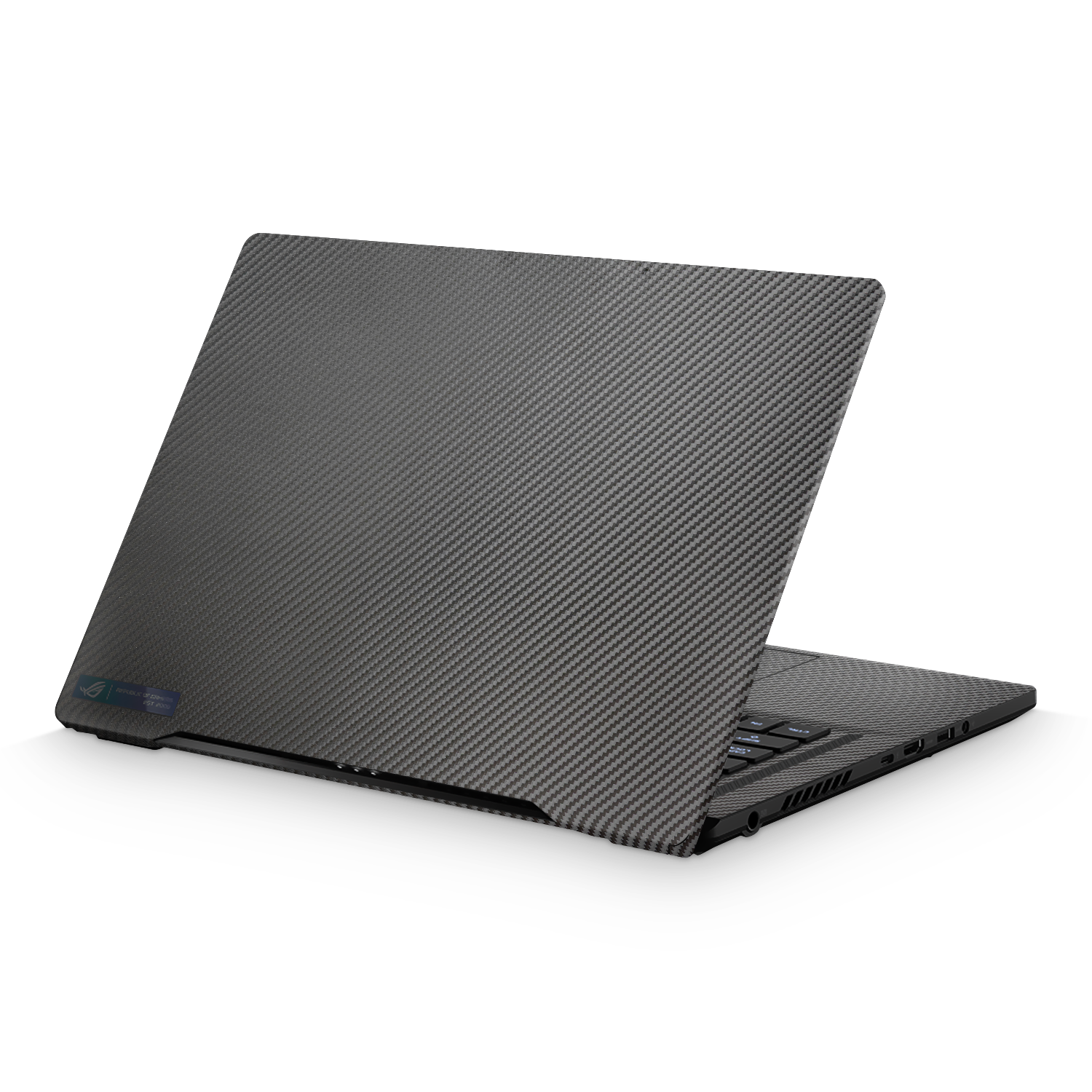 Asus Zephyrus M16 2023 Professional Black Carbon Fiber Skin Wrap Cover