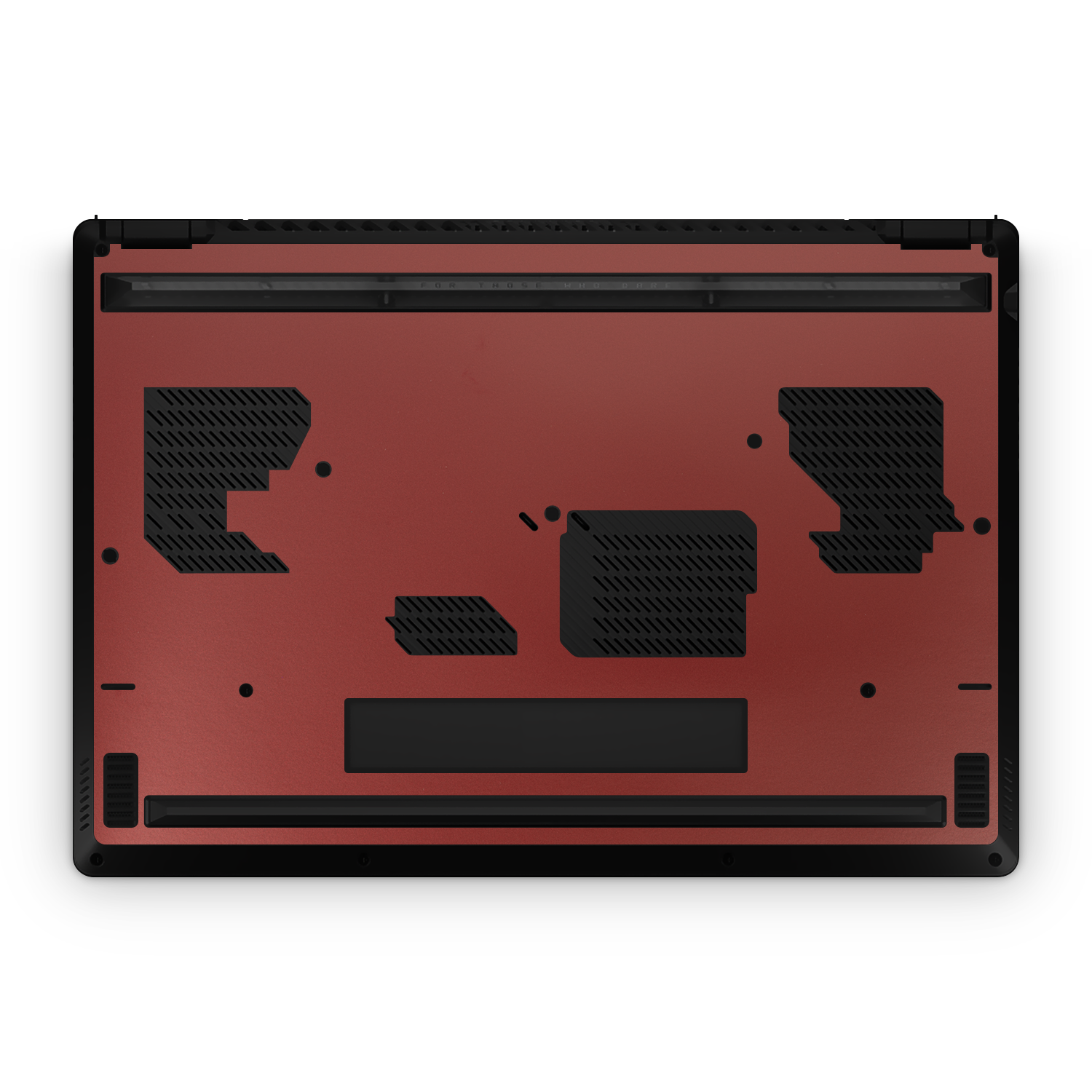 Asus Zephyrus M16 2023 Professional Bottom Vampire Red Skin Wrap Cover