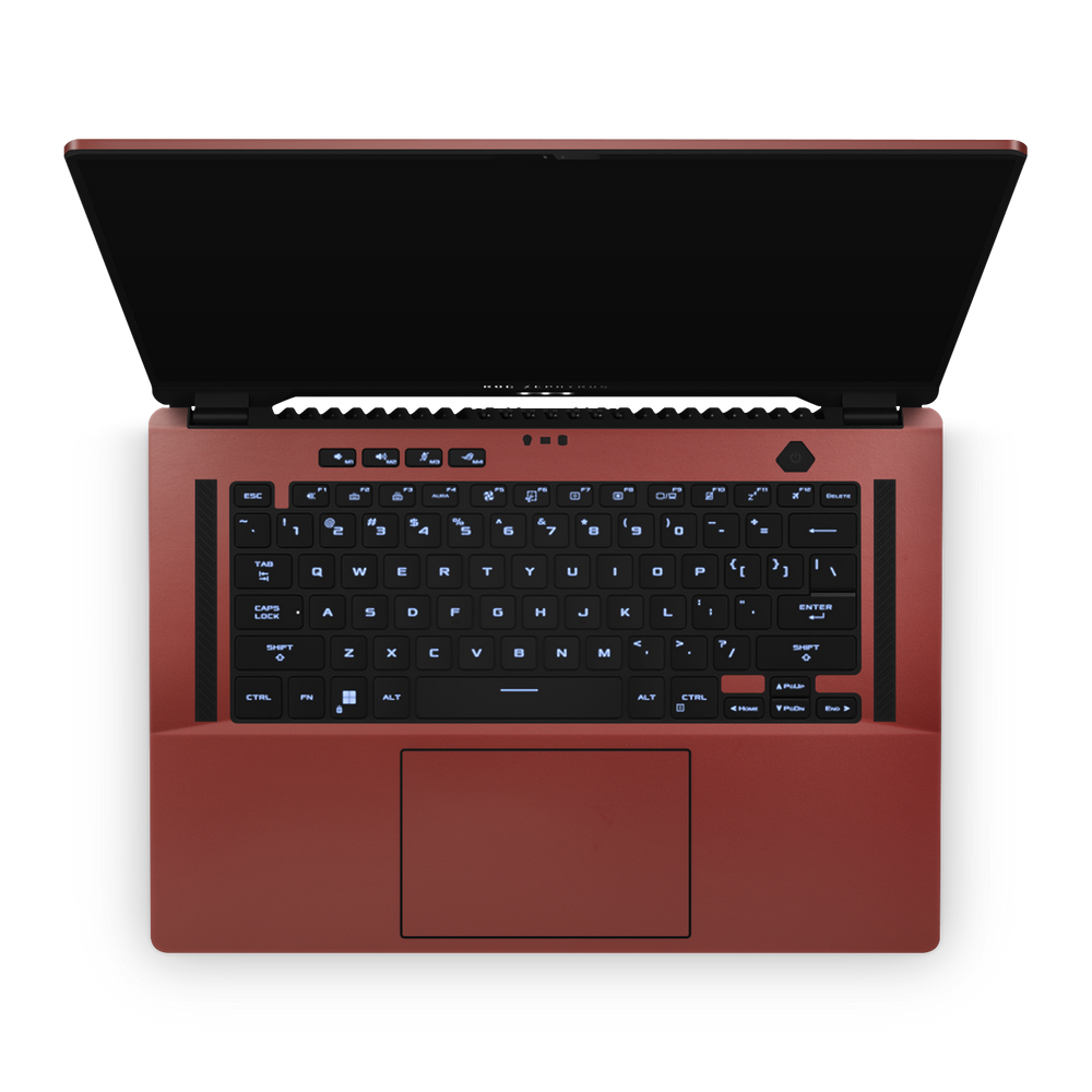 Asus Zephyrus M16 2023 Professional Interior Vampire Red Skin Wrap Cover