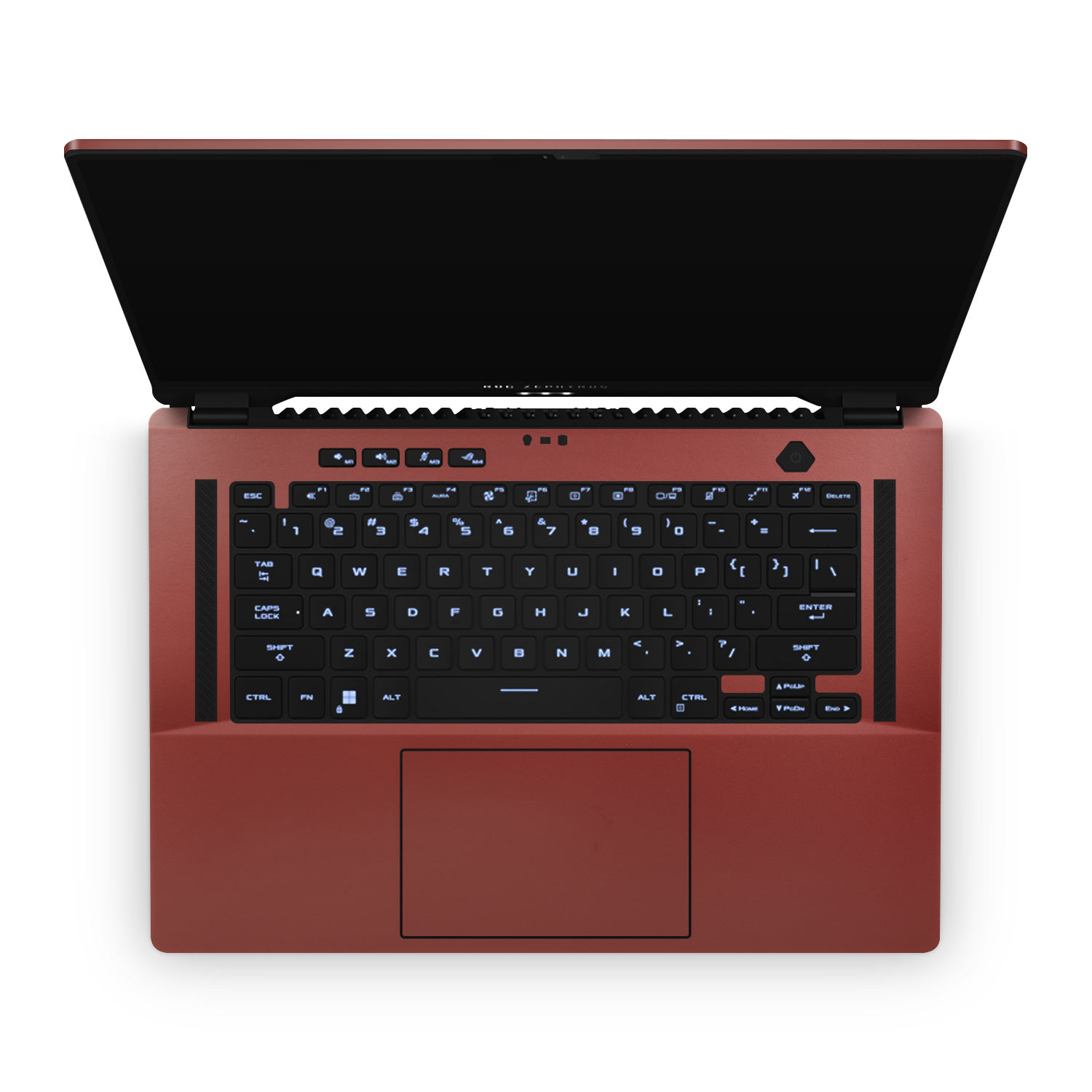 Asus Zephyrus M16 2023 Professional Interior Vampire Red Skin Wrap Cover