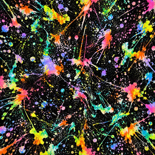 Dark Paint Splatter