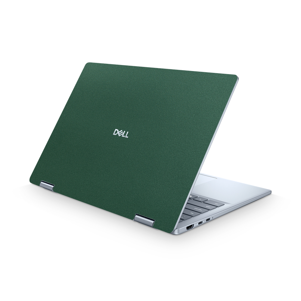 Dell Plus 14 2-in-1 2025 Essentials Matte Green Metallic Skin Wrap Cover