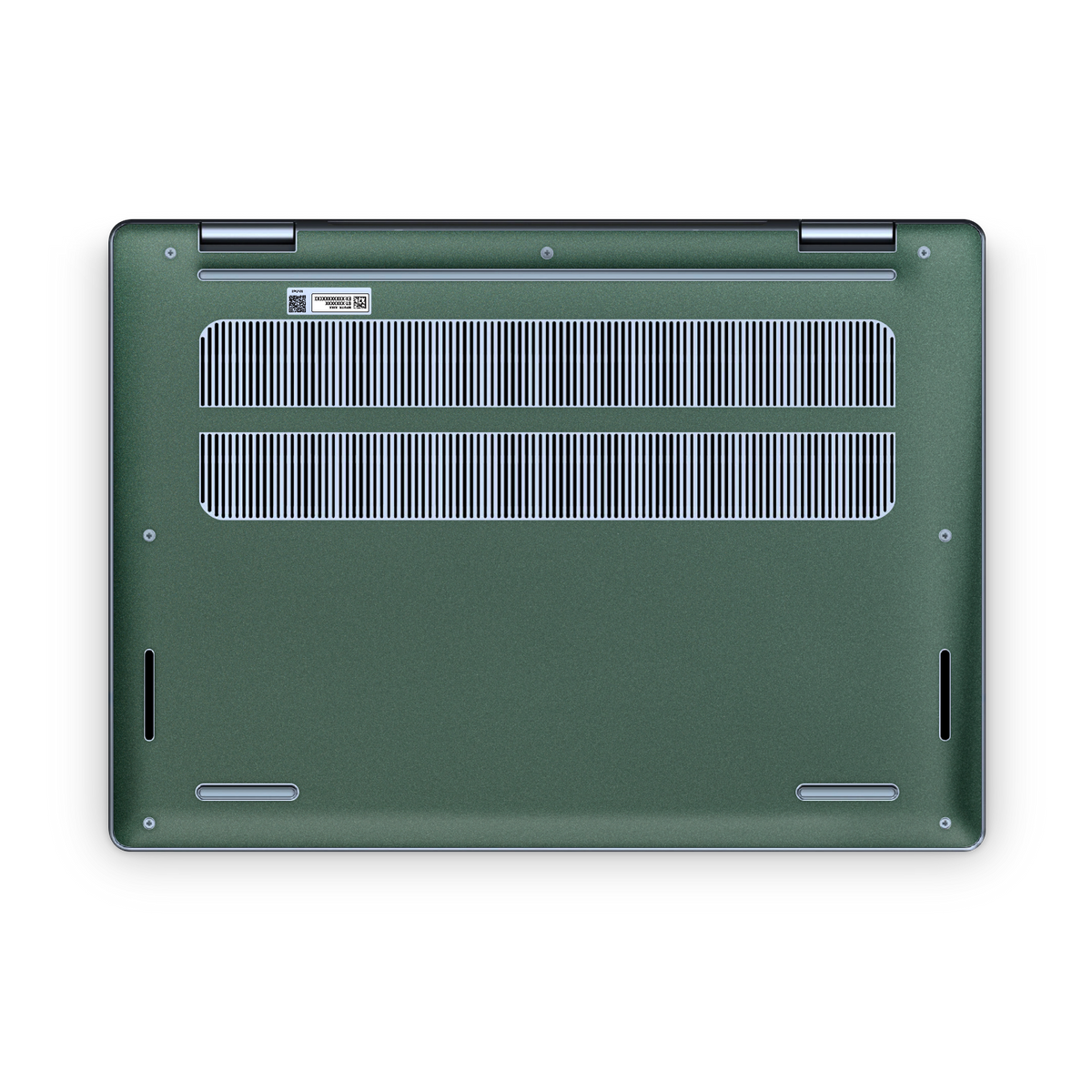 Dell Plus 14 2-in-1 2025 Premium Bottom Matte Green Metallic Skin Wrap Cover