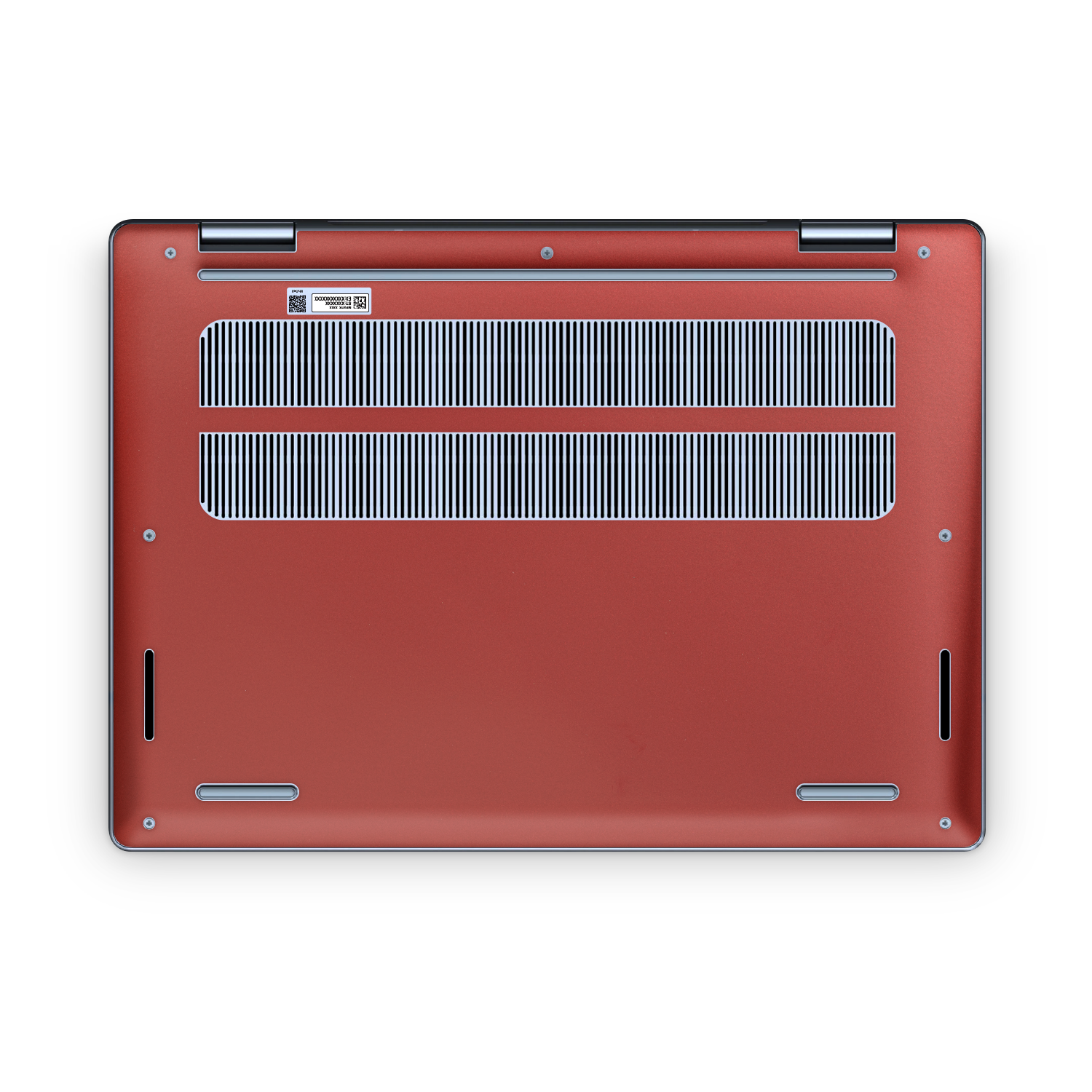Dell Plus 14 2-in-1 2025 Professional Bottom Vampire Red Skin Wrap Cover