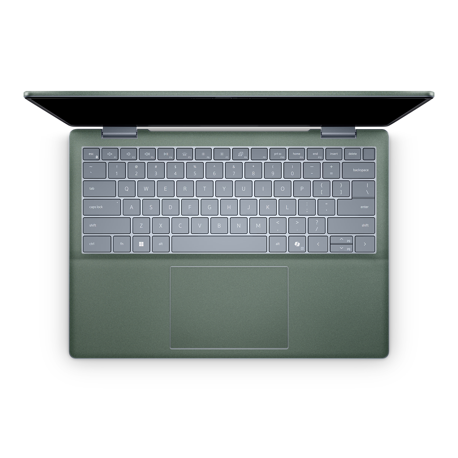 Dell Plus 14 2-in-1 2025 Professional Interior Matte Green Metallic Skin Wrap Cover